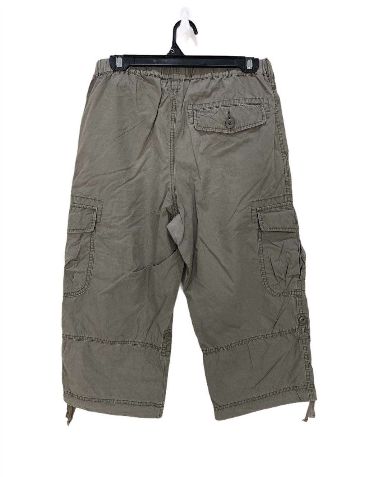 Japanese Brand × Uniqlo UNIQLO Bondage Parachute Multipocket Cargo Crop Short Pant Size US 29 - 2 Thumbnail