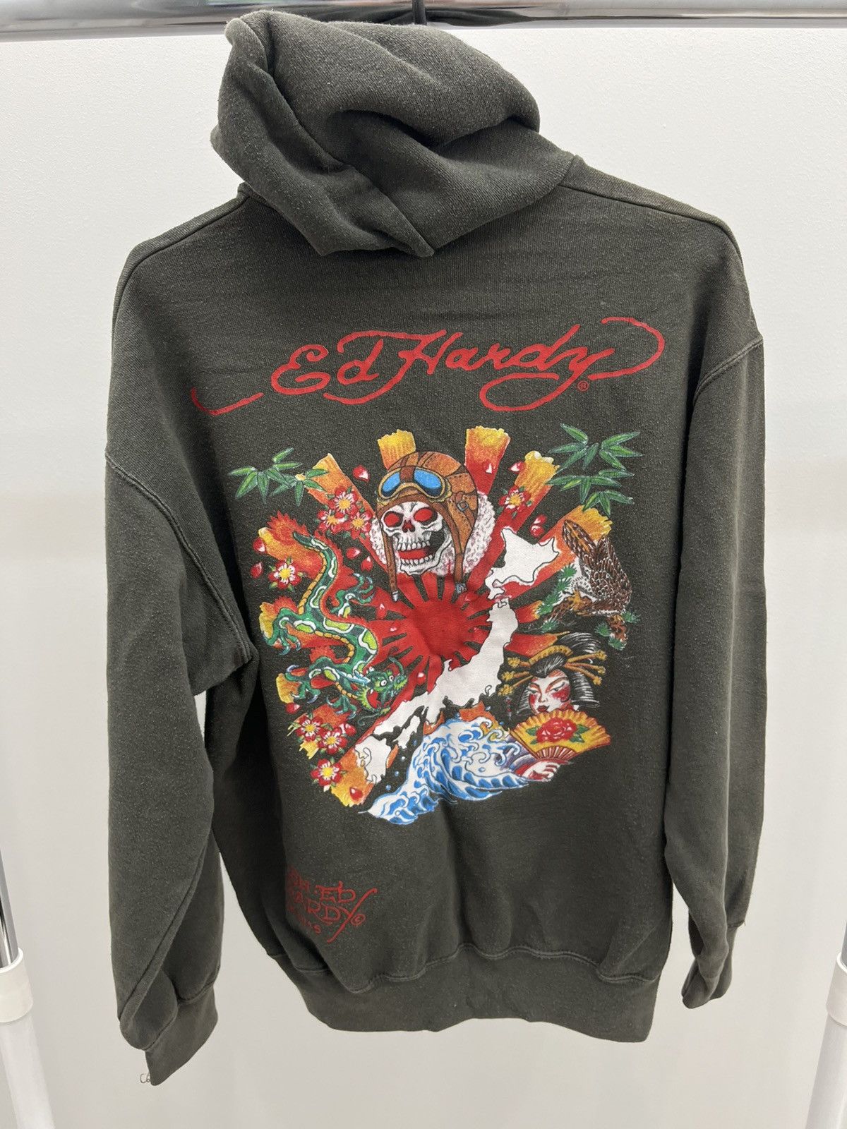 Vintage Vintage Ed Hardy Hoodie Grailed   95adb842b52e404eb57502862cf833c5