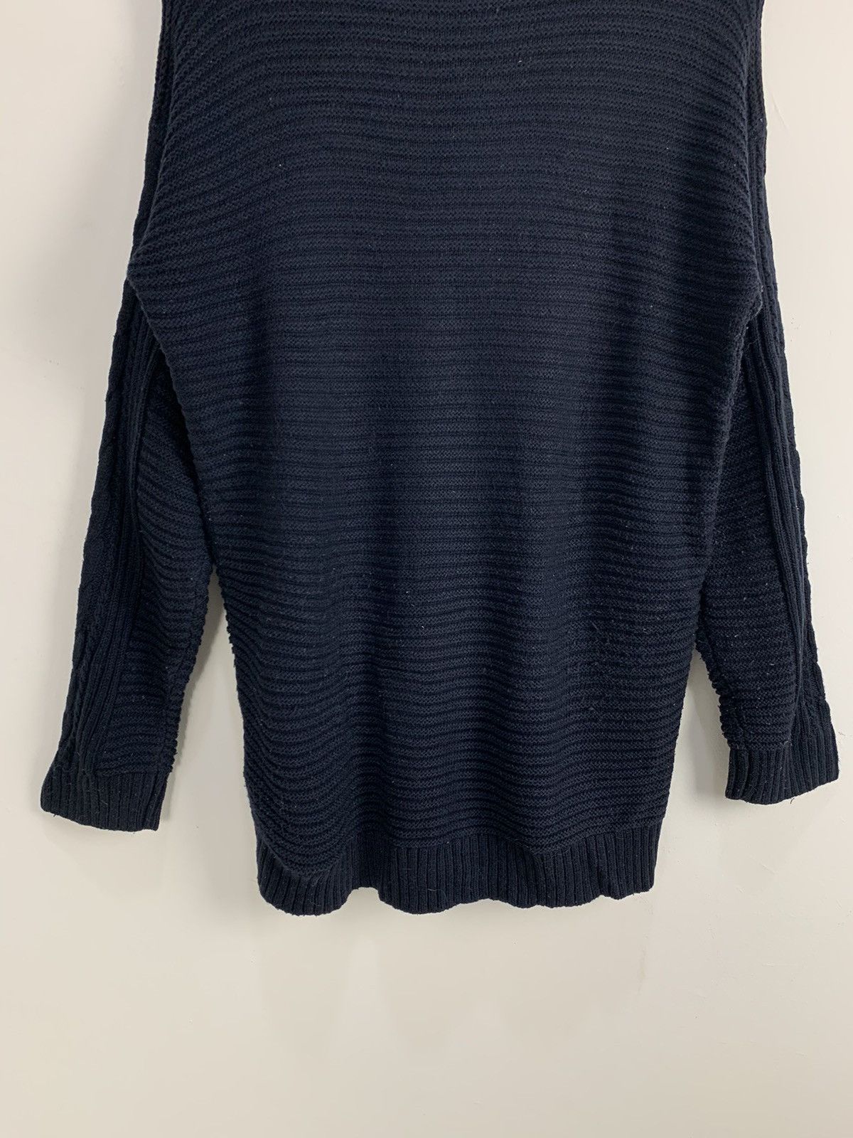 Japanese Brand × Uniqlo UNIQLO Crewneck Cable Twist Chunky Long Knitwear Sweater Size US M / EU 48-50 / 2 - 10 Thumbnail