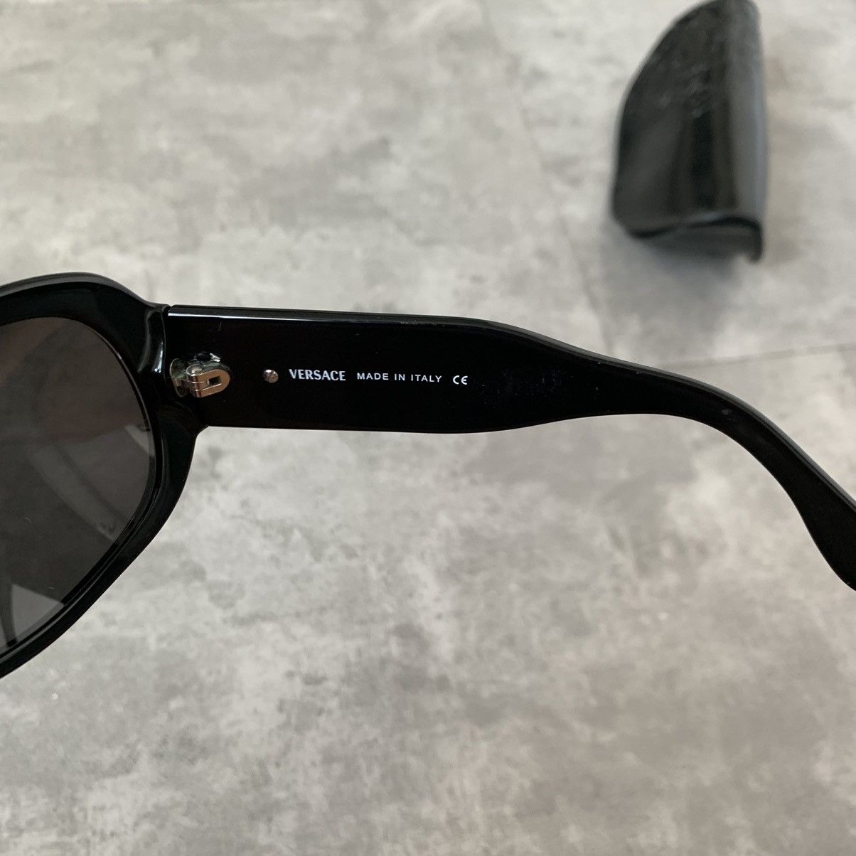 Versace VERSACE Sunglasses Logo Medusa Glasses Shield 4052 Black Size ONE SIZE - 10 Thumbnail
