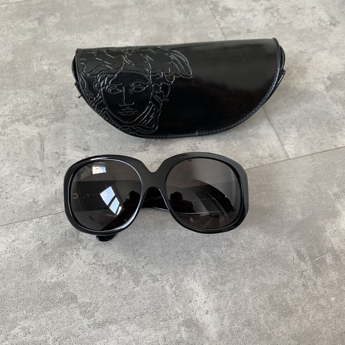 Versace VERSACE Sunglasses Logo Medusa Glasses Shield 4052 Black Size ONE SIZE - 9 Thumbnail