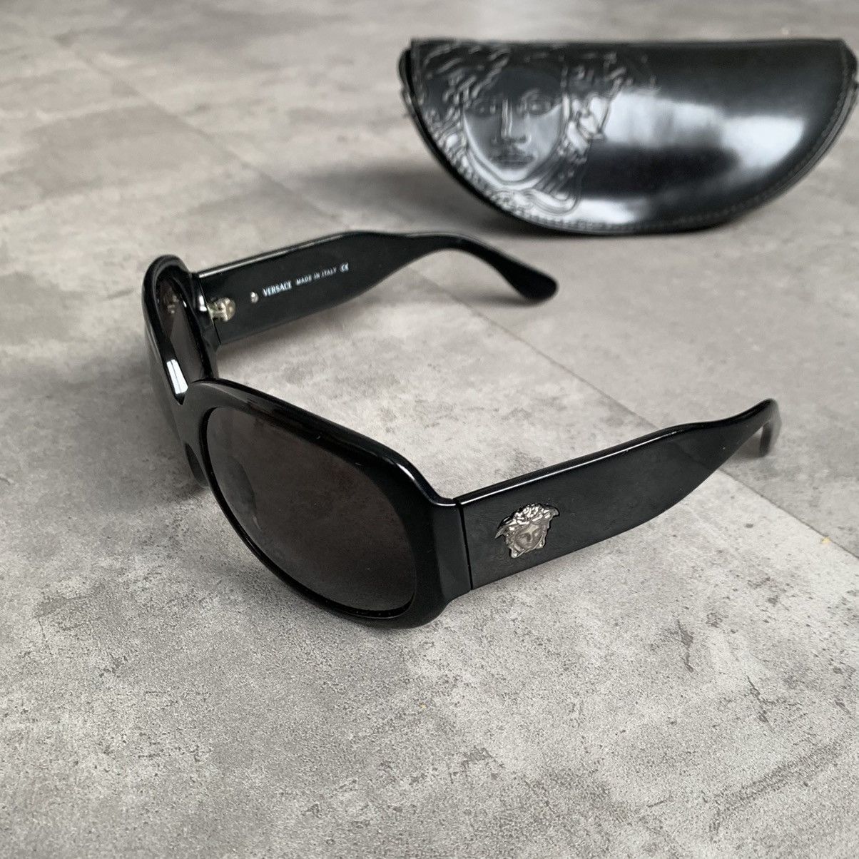Versace VERSACE Sunglasses Logo Medusa Glasses Shield 4052 Black Size ONE SIZE - 3 Thumbnail