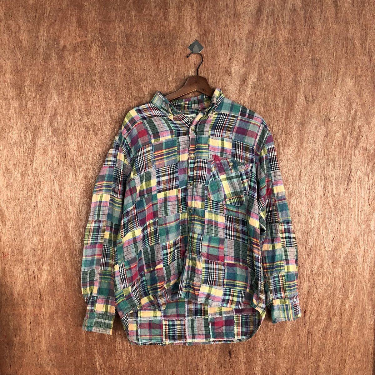 American Sewing & Mfg Multicolor checkered Shirt #c912