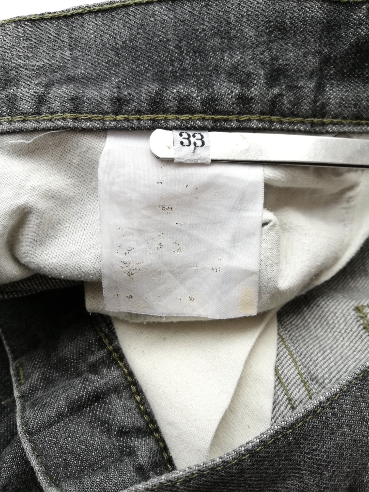 Helmut Lang 🔥GRAIL OG Helmut Lang Custom Archive 2000's Painter Denim Size US 33 - 12 Thumbnail