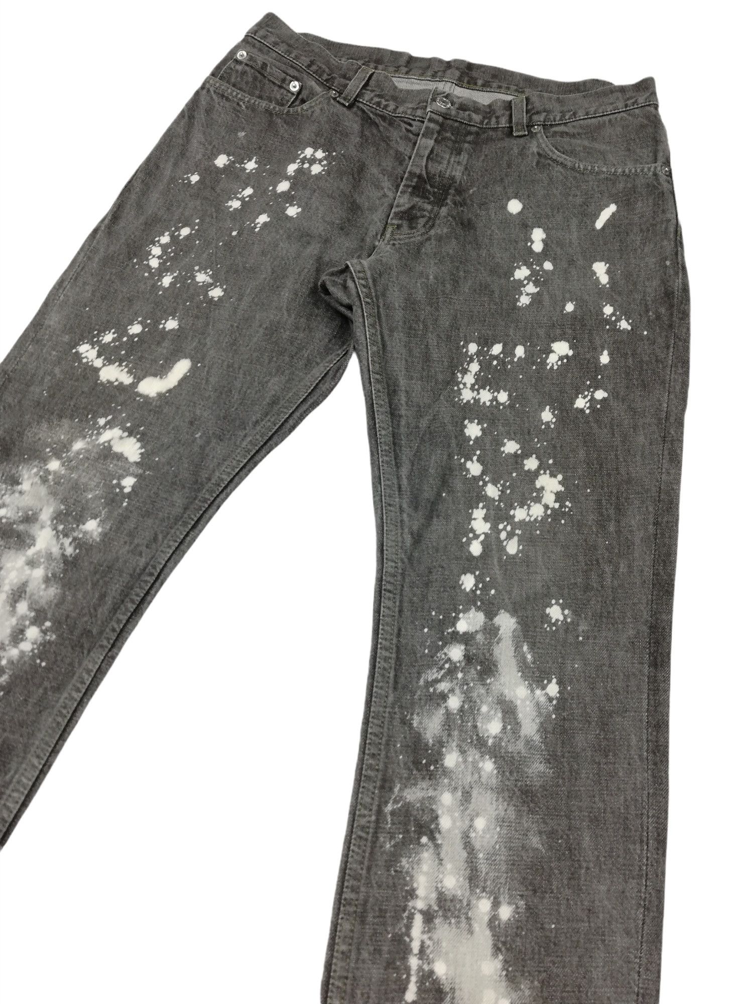 Helmut Lang 🔥GRAIL OG Helmut Lang Custom Archive 2000's Painter Denim Size US 33 - 7 Thumbnail