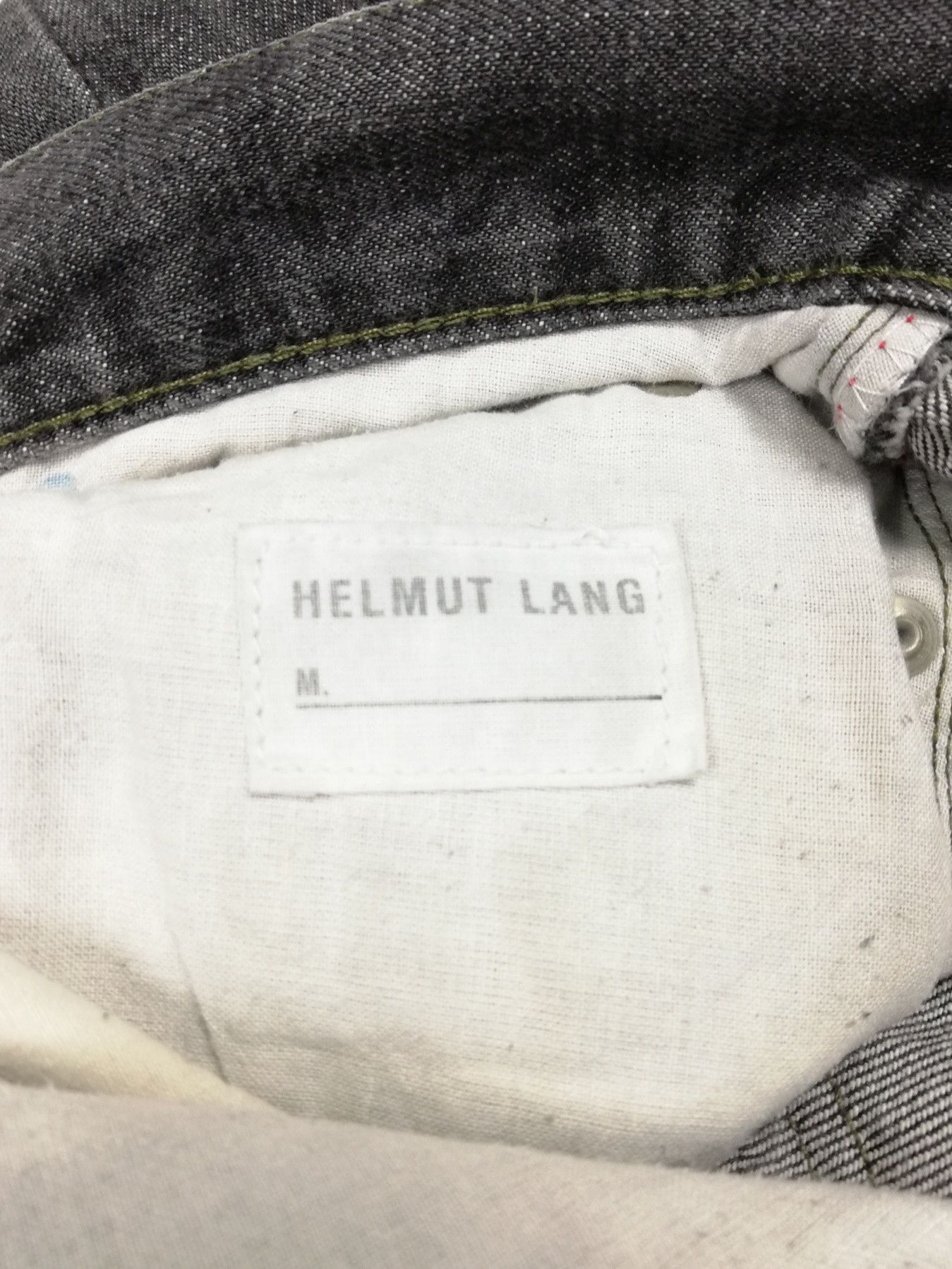Helmut Lang 🔥GRAIL OG Helmut Lang Custom Archive 2000's Painter Denim Size US 33 - 13 Thumbnail