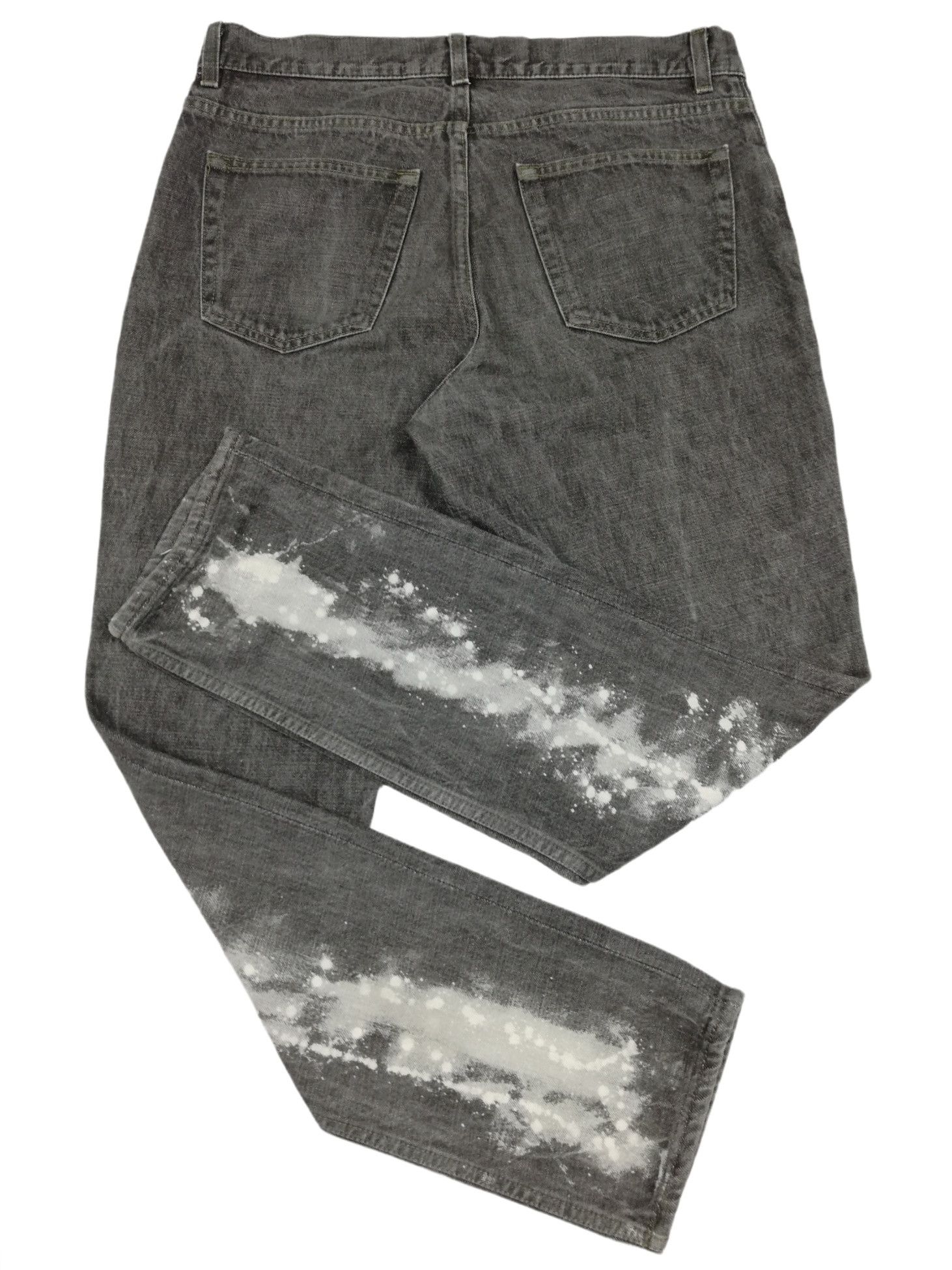 Helmut Lang 🔥GRAIL OG Helmut Lang Custom Archive 2000's Painter Denim Size US 33 - 20 Thumbnail