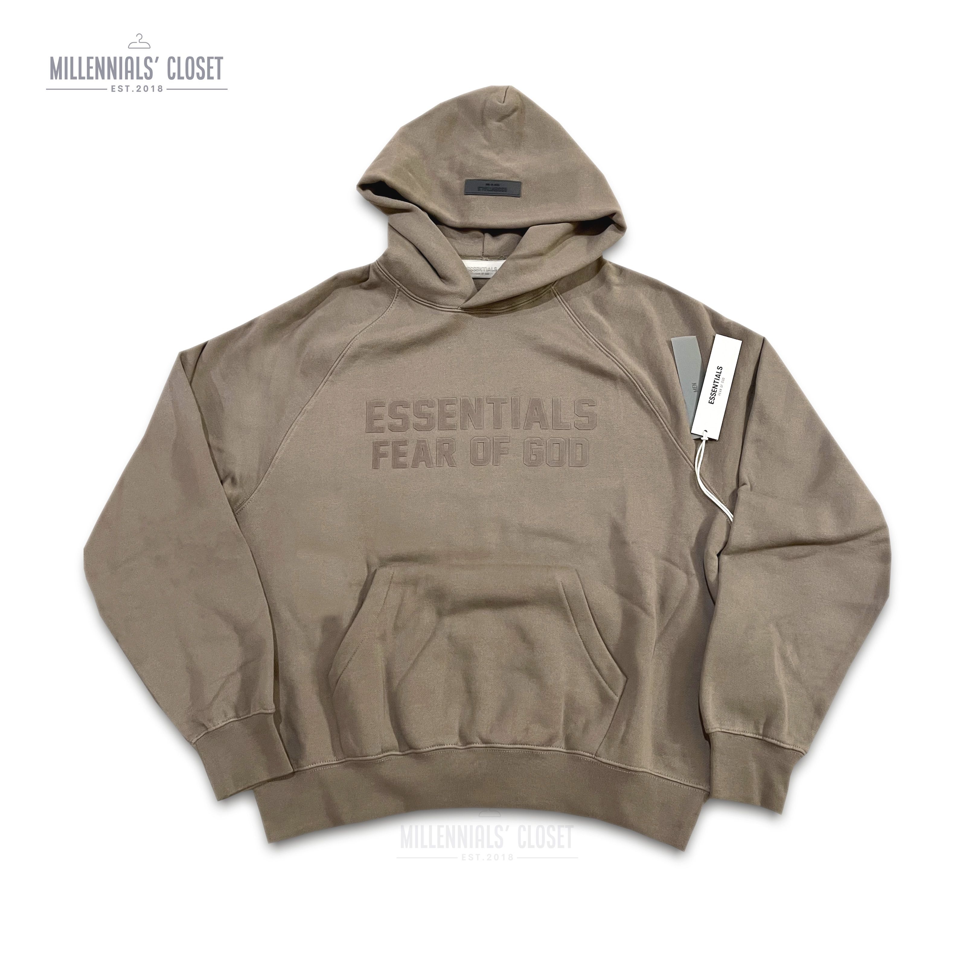 Essentials × Fear of God × Streetwear Fear of God Essentials Hoodie ...