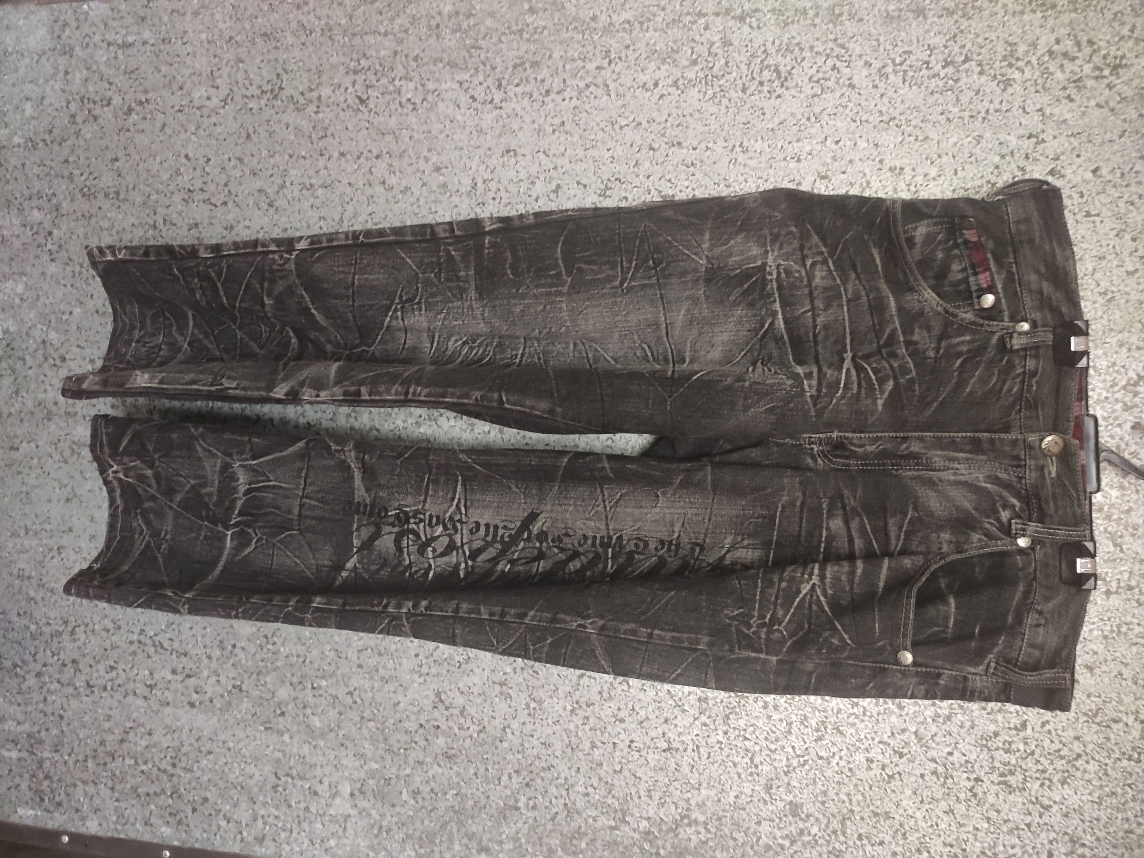 image of Seditionaries x Skulls Root Three Pants X Skulls in Faded Black, Men's (Size 38)