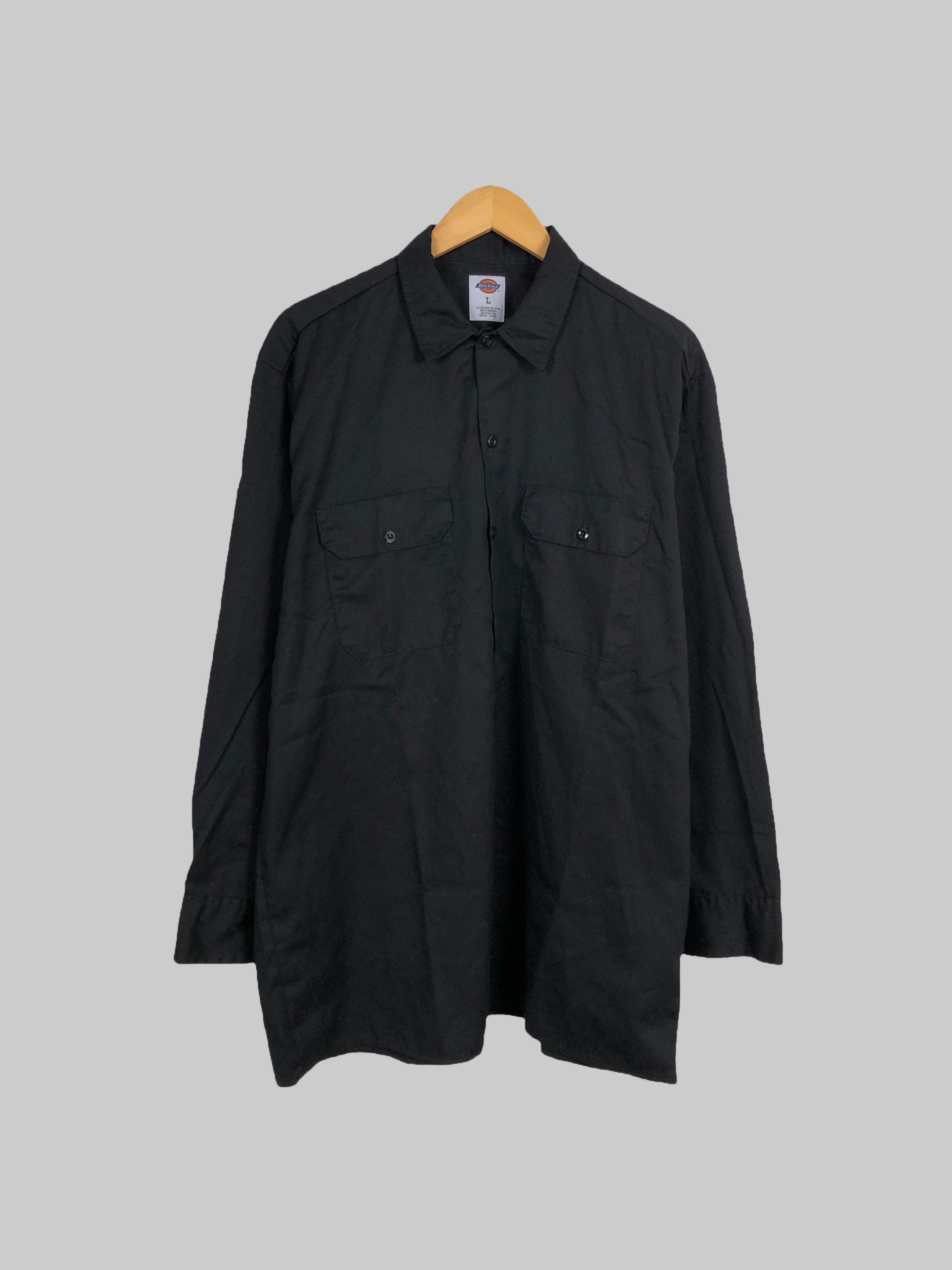 Dickies Dickies Mechanics Workwear Work Shirt Button Up Size US L / EU 52-54 / 3 - 1 Thumbnail