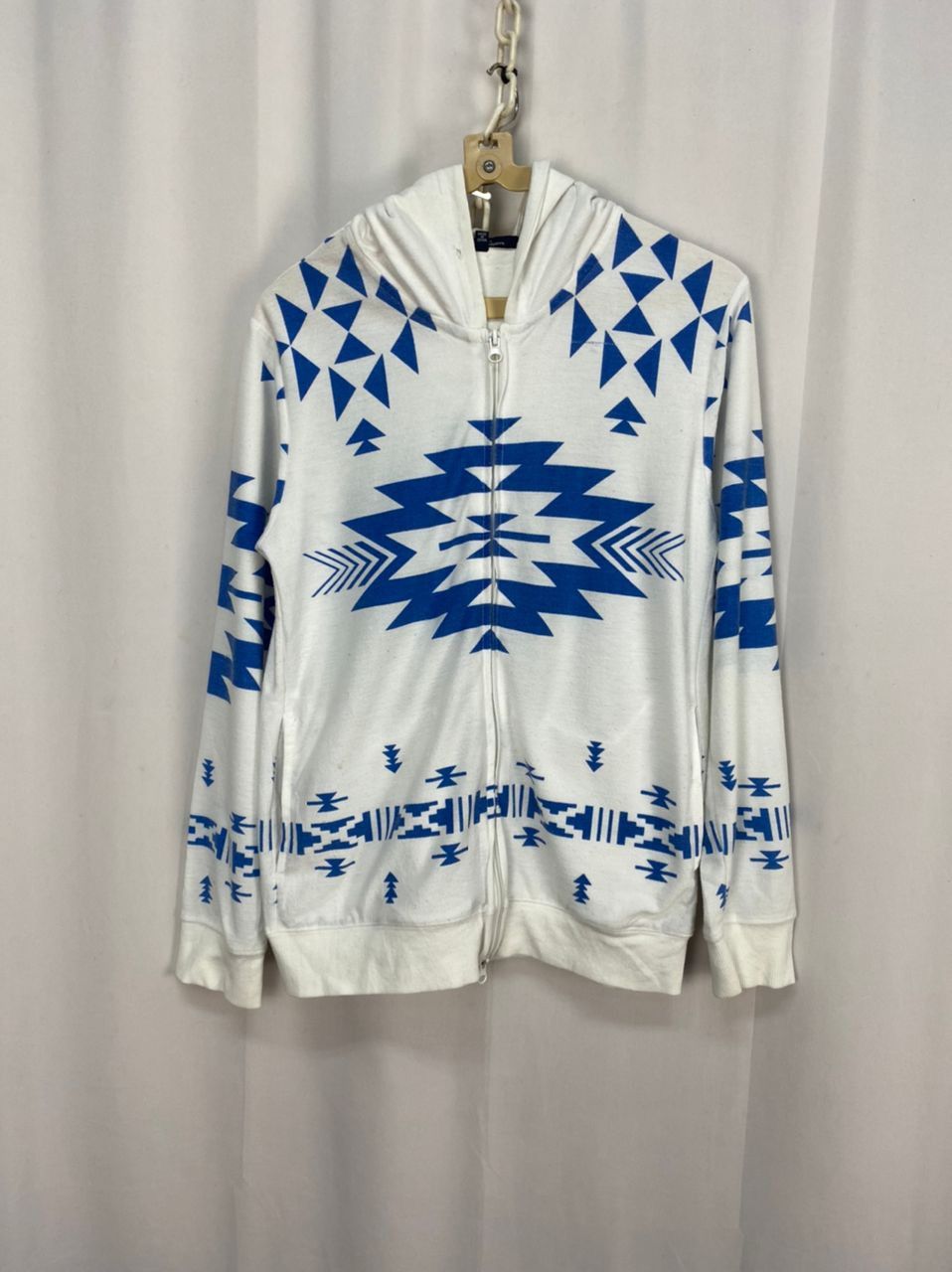 Japanese Brand × Native 🔥unisex 🔥Native navajo printed zipper hoodie by lock heaven Size US S / EU 44-46 / 1 - 6 Thumbnail