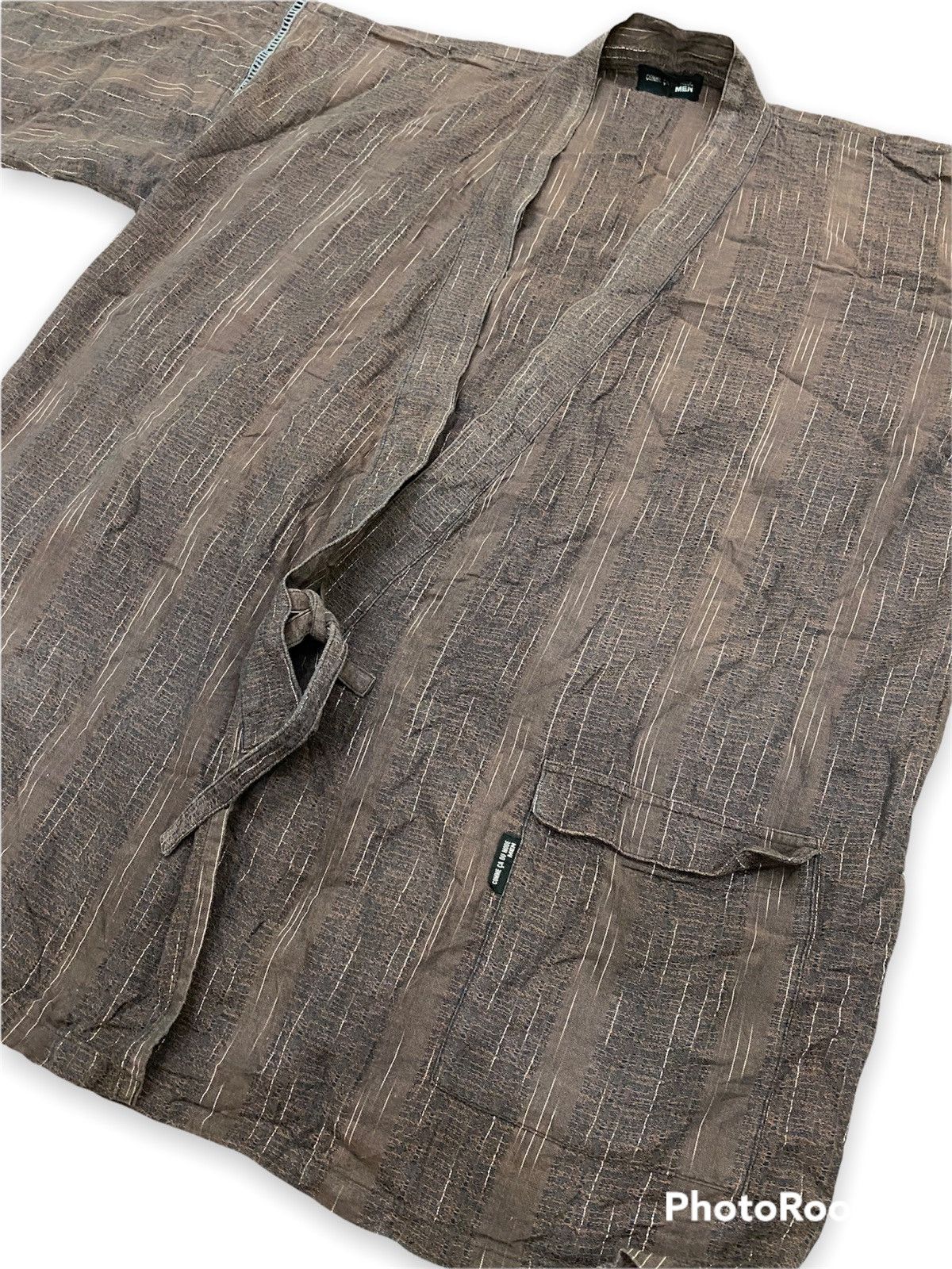 Comme Ca Ism 🔥🔥Vintage Comme Ca Men Japanese Traditional Noragi Jacket Size US L / EU 52-54 / 3 - 6 Thumbnail