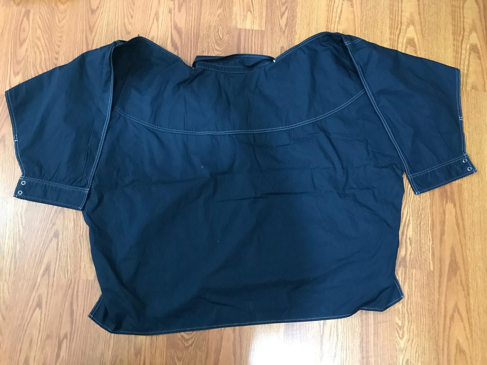 Y/Project Y/Project Penguin-Sleeve Denim Shirt Unisex / Xsmall Size US XS / EU 42 / 0 - 4 Thumbnail