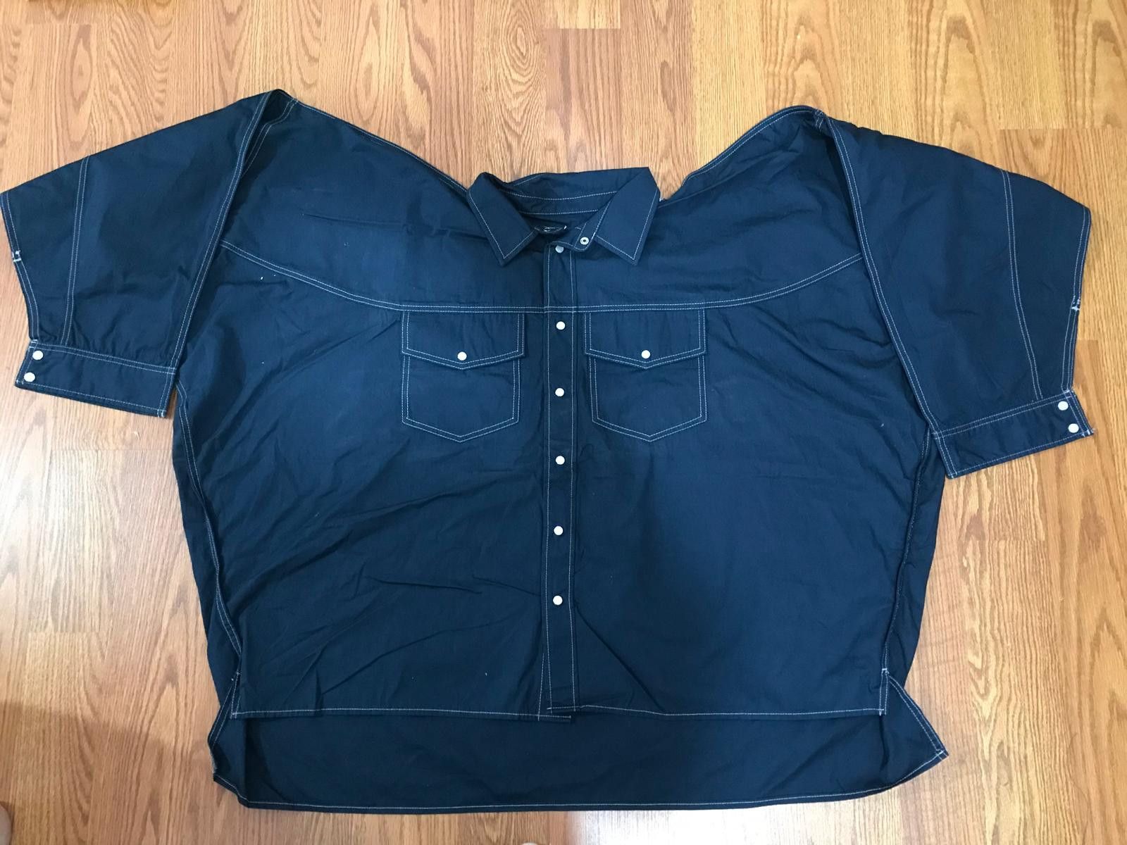 Y/Project Y/Project Penguin-Sleeve Denim Shirt Unisex / Xsmall Size US XS / EU 42 / 0 - 3 Thumbnail