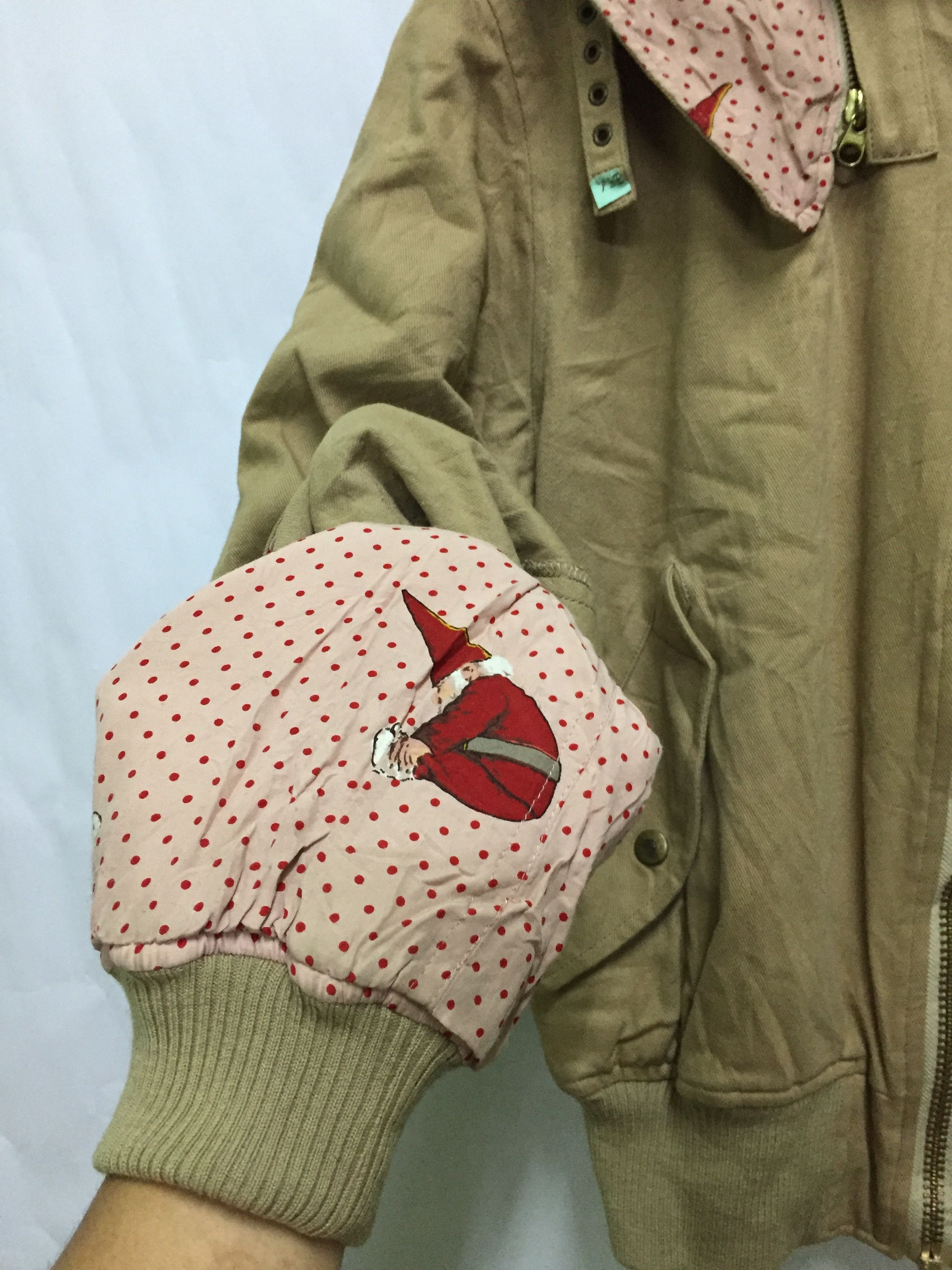 Japanese Brand 90's PINK HOUSE Headgear santa claus bomber Size US M / EU 48-50 / 2 - 10 Thumbnail
