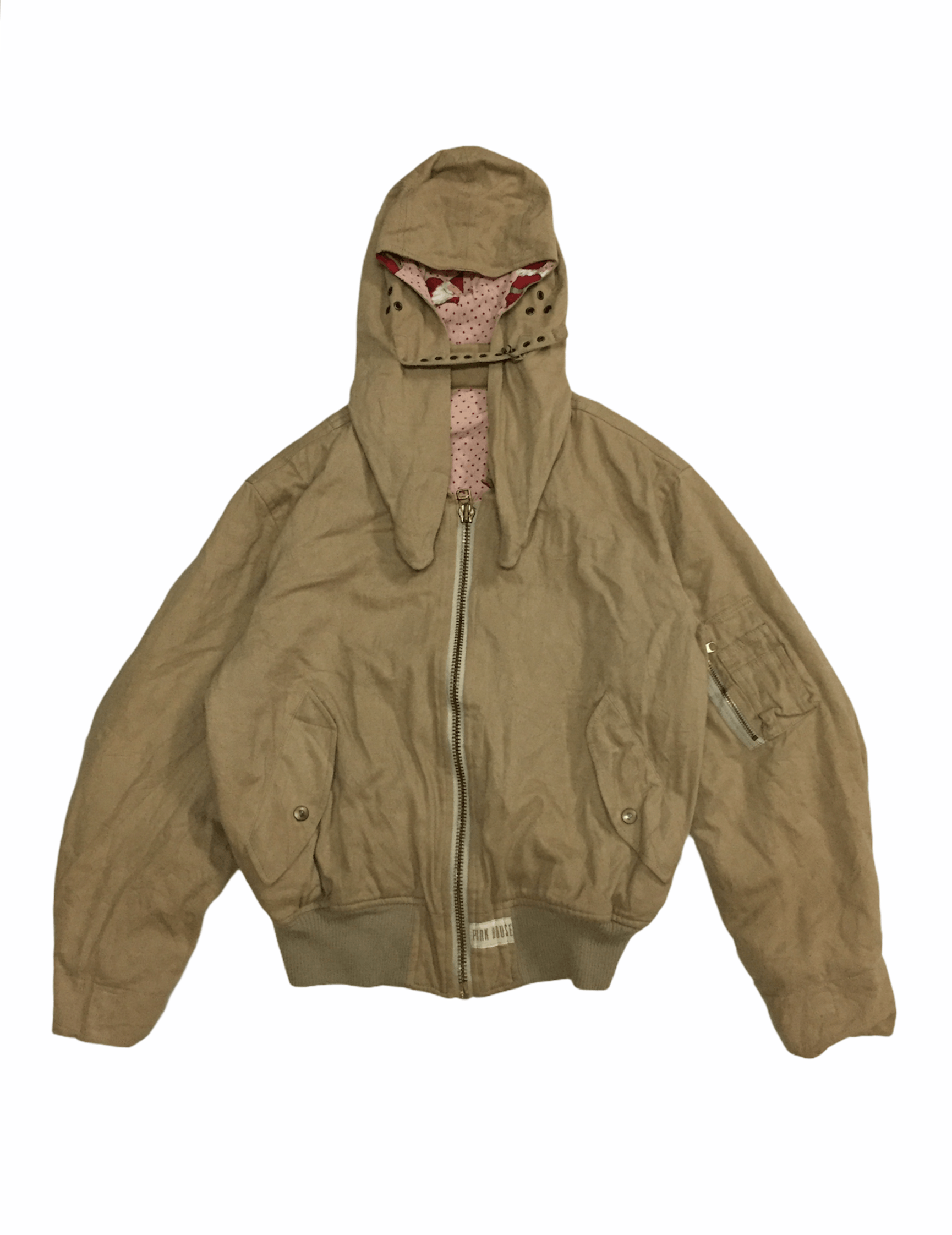 Japanese Brand 90's PINK HOUSE Headgear santa claus bomber Size US M / EU 48-50 / 2 - 3 Thumbnail