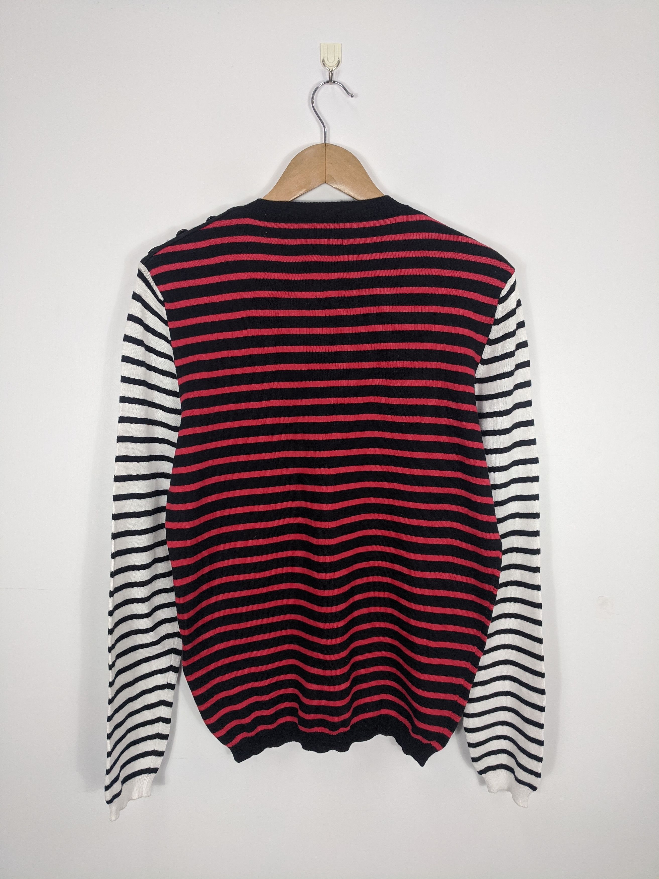 Diesel × Vintage Vintage Diesel Knitwear Jumper Striped Size US M / EU 48-50 / 2 - 3 Thumbnail