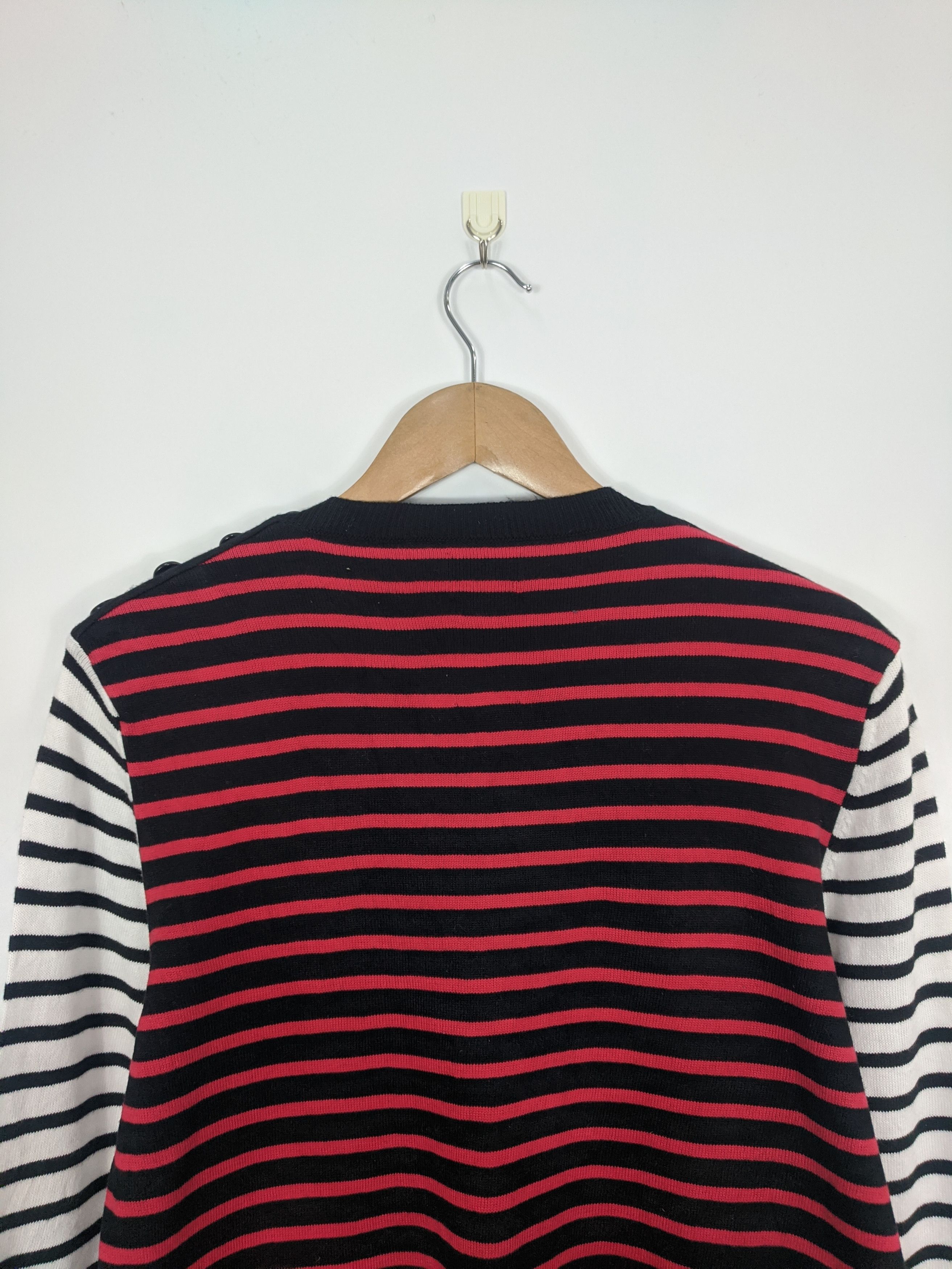 Diesel × Vintage Vintage Diesel Knitwear Jumper Striped Size US M / EU 48-50 / 2 - 4 Thumbnail