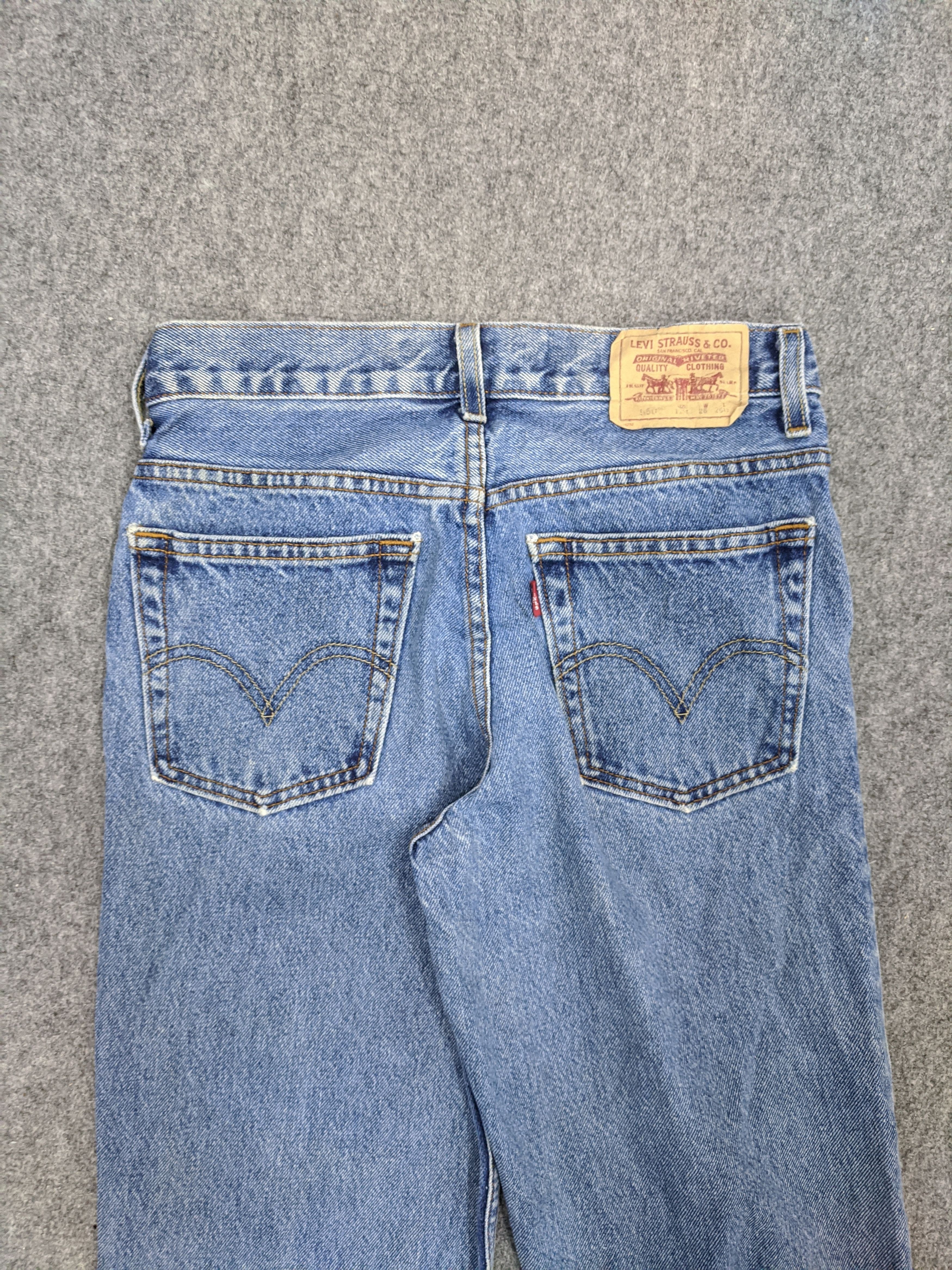 Levi's Vintage Levis 550 Stone Washed Jeans DP0795 Size US 28 / EU 44 - 4 Thumbnail