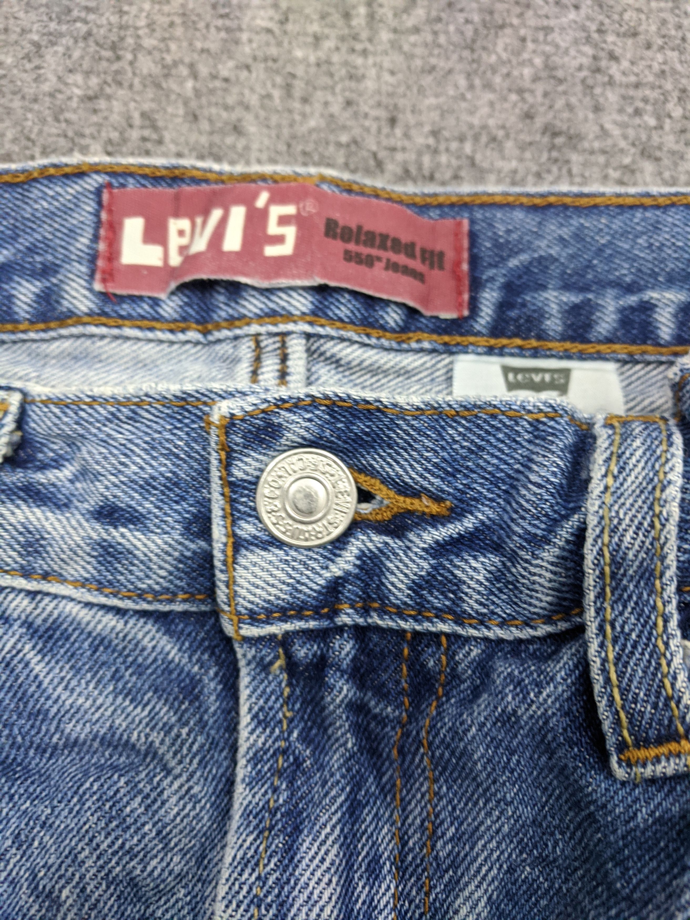 Levi's Vintage Levis 550 Stone Washed Jeans DP0795 Size US 28 / EU 44 - 8 Thumbnail
