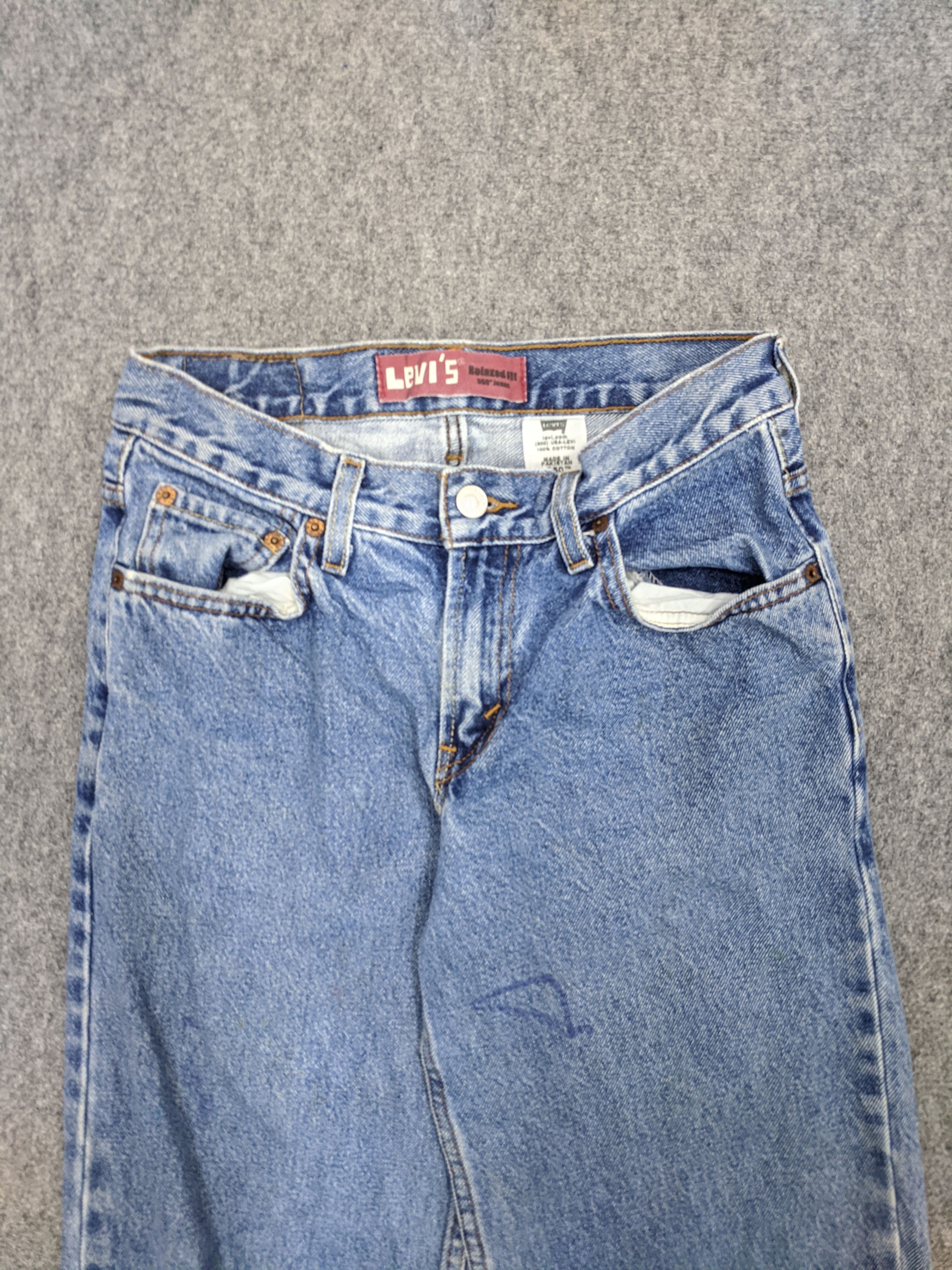 Levi's Vintage Levis 550 Stone Washed Jeans DP0795 Size US 28 / EU 44 - 2 Thumbnail