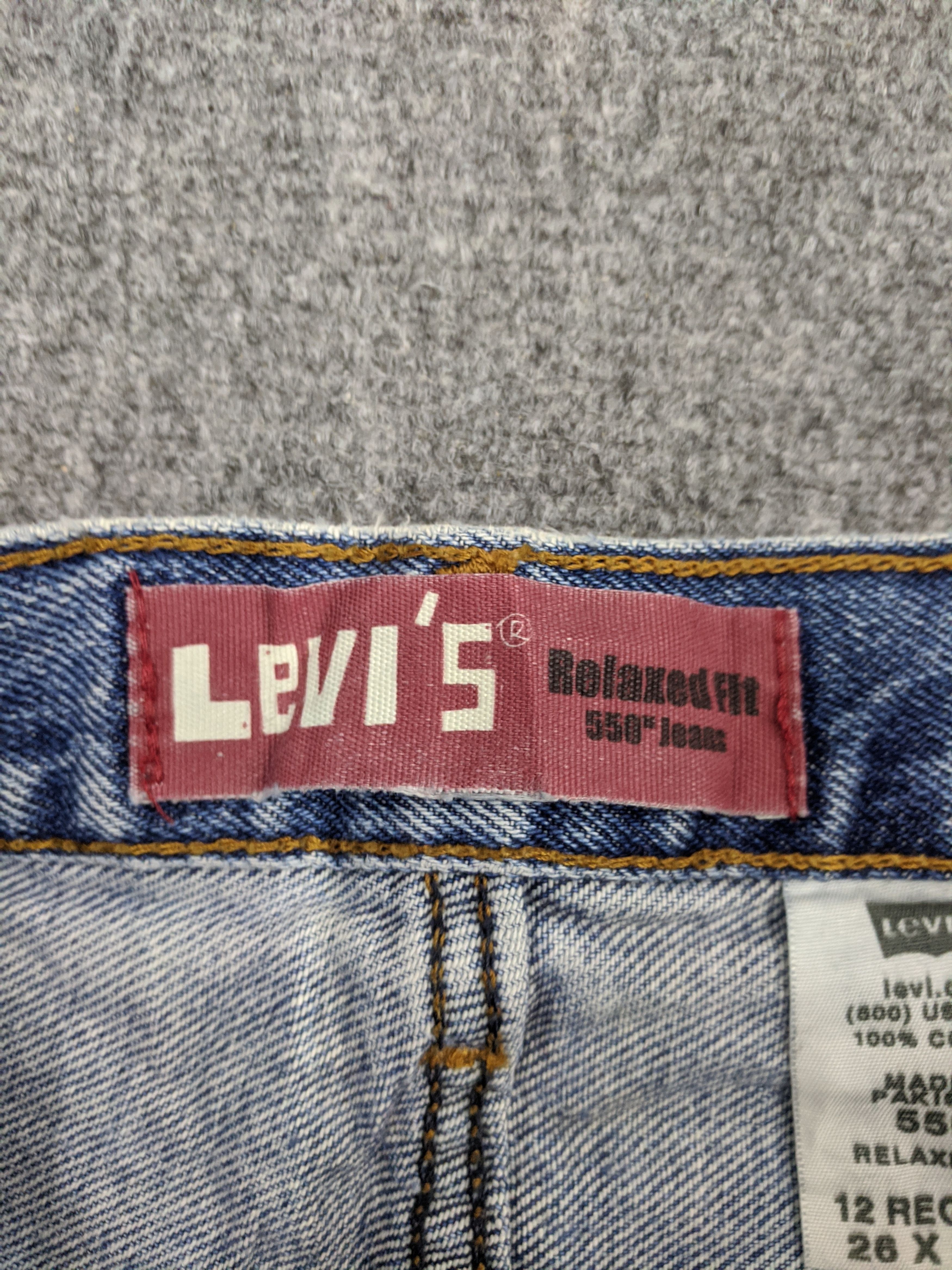 Levi's Vintage Levis 550 Stone Washed Jeans DP0795 Size US 28 / EU 44 - 10 Thumbnail