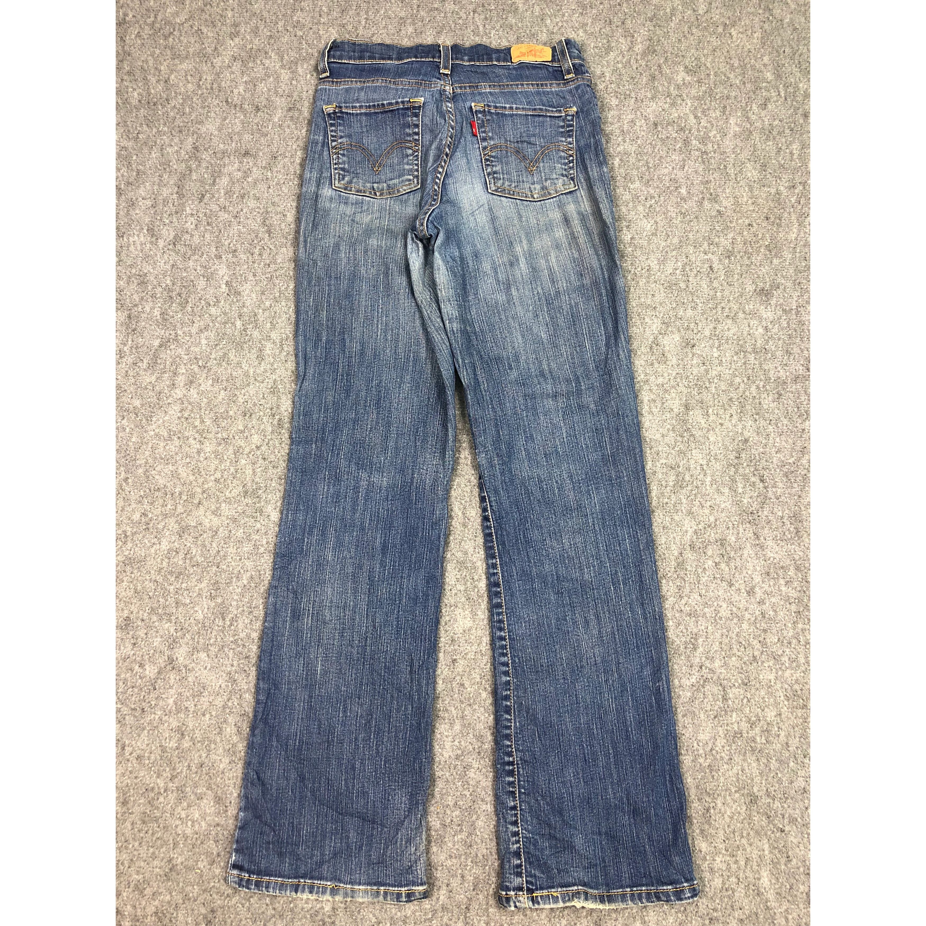 Vintage Levis 512 Bootcut Flare Blue Jeans DP0189