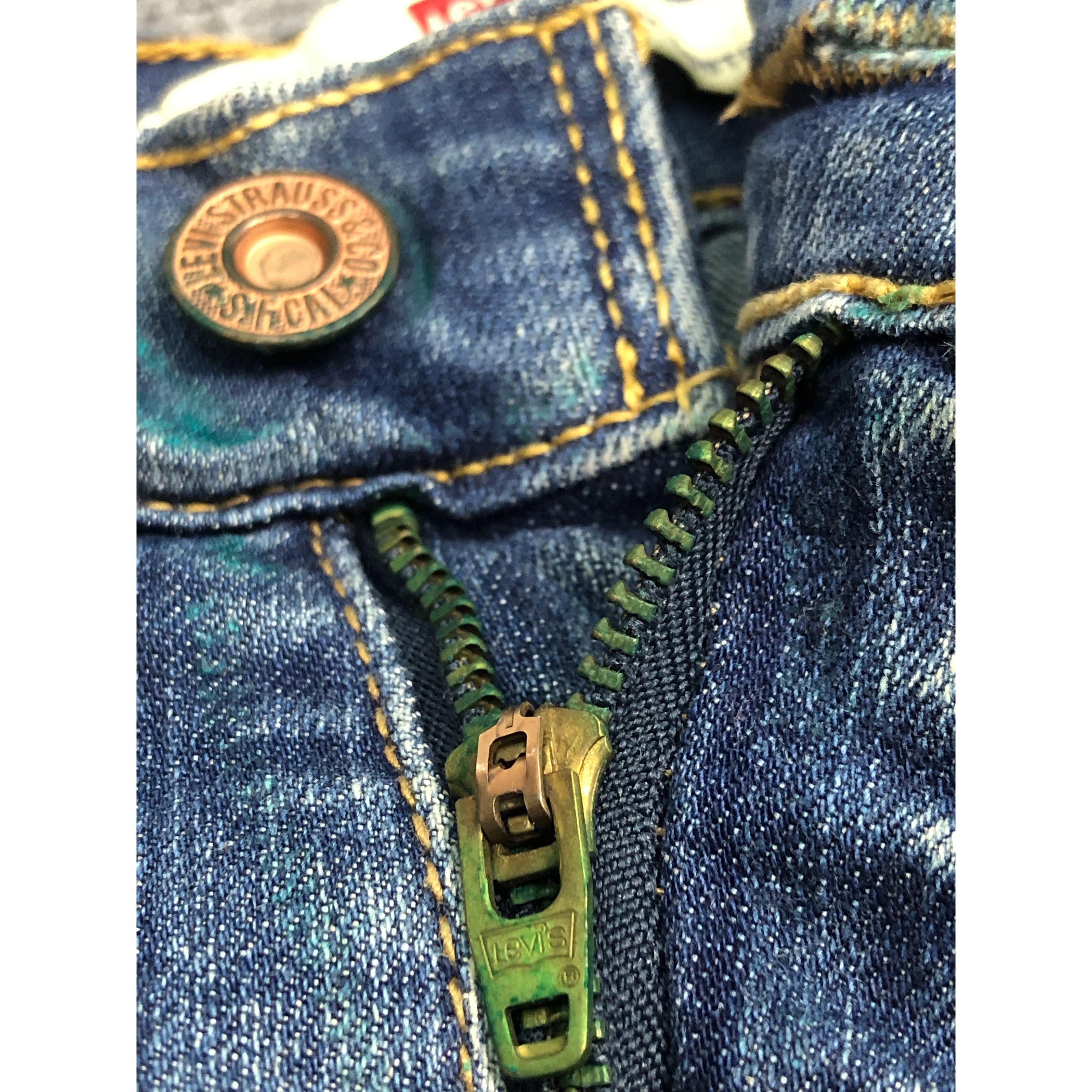 Vintage Levis 512 Bootcut Flare Blue Jeans DP0189