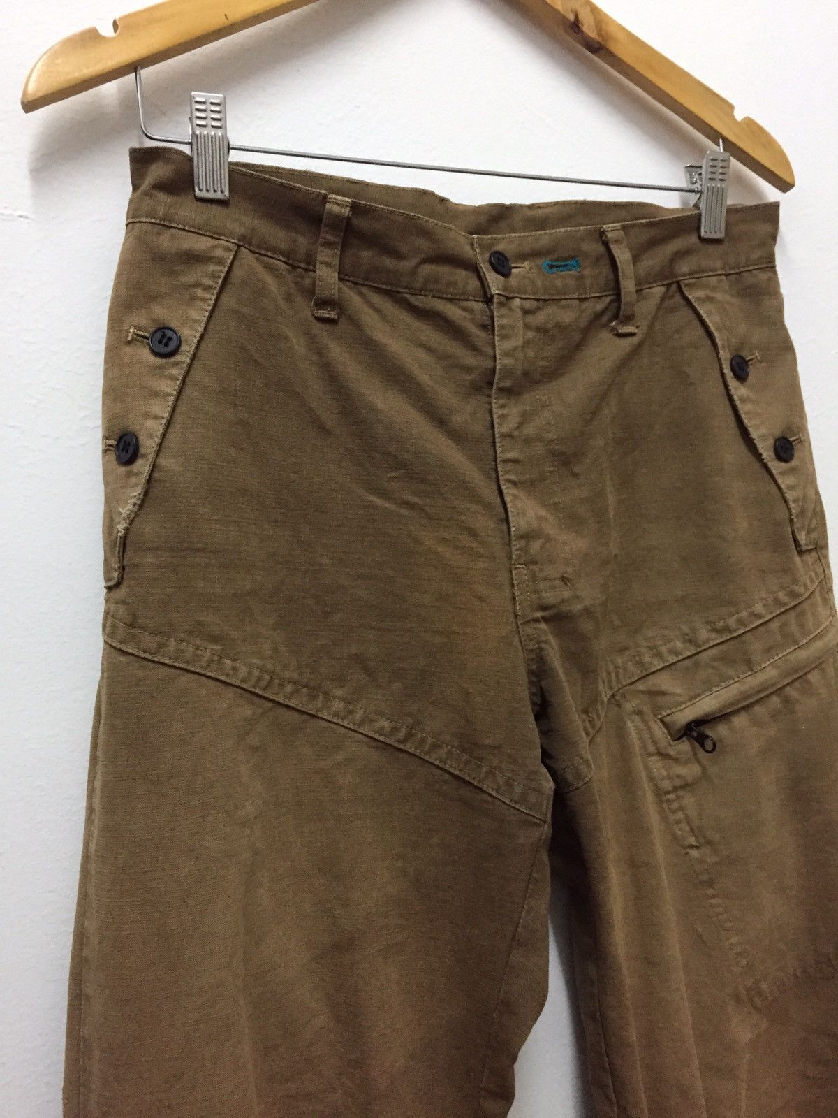 PPFM Vintage PPFM Multi pocket Military Style Tactical Pants . Size US 30 / EU 46 - 4 Thumbnail
