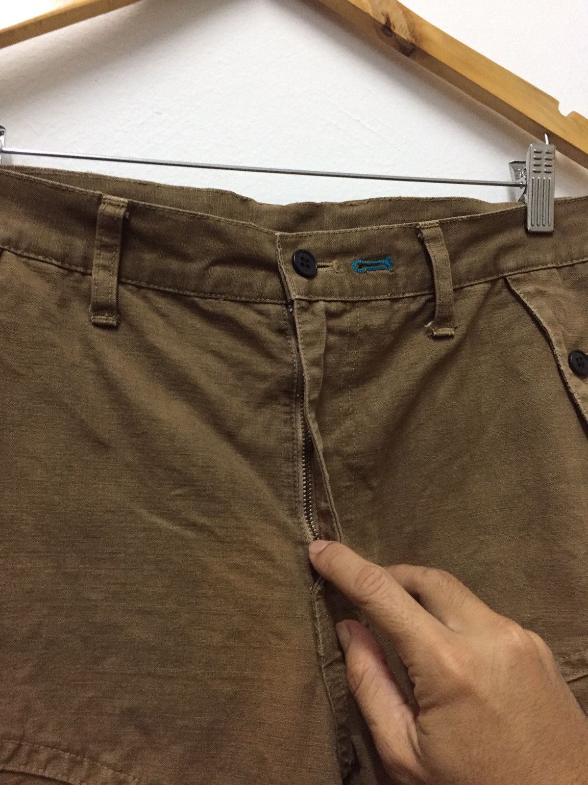 PPFM Vintage PPFM Multi pocket Military Style Tactical Pants . Size US 30 / EU 46 - 5 Thumbnail