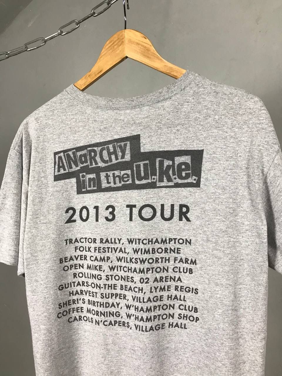 Band Tees × Vintage Sex Pistols Anarchy in the UK vintage band tour tee Size US L / EU 52-54 / 3 - 7 Thumbnail