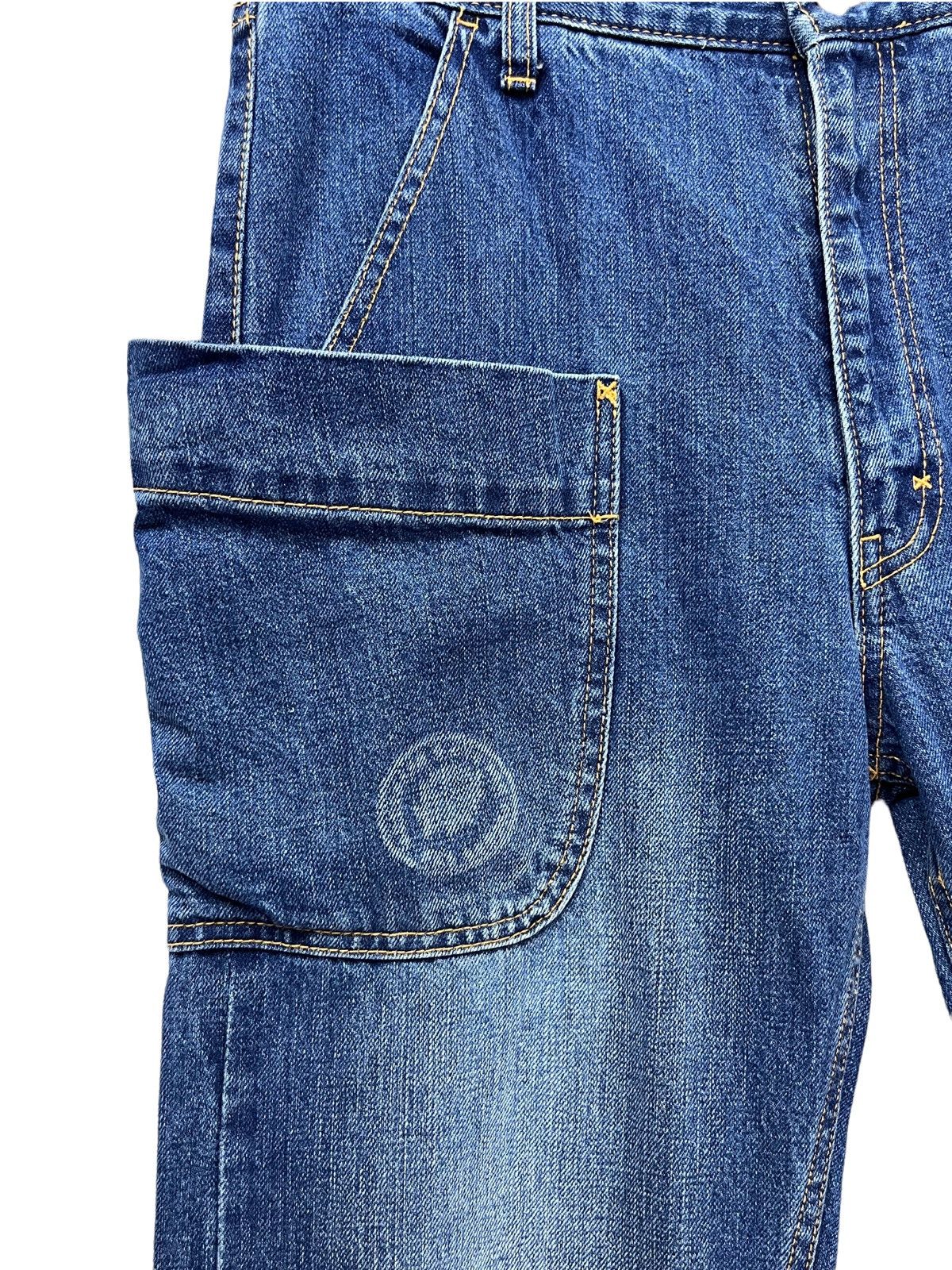 Ne-Net 🔥 NE-NET ISSEY MIYAKE Selvedge Denim Big Pocket Artist Size US 29 - 7 Thumbnail