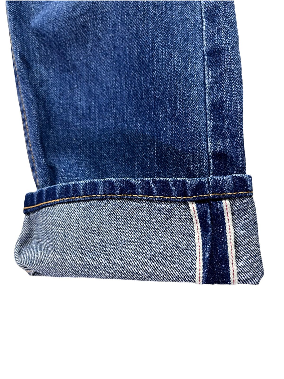 Ne-Net 🔥 NE-NET ISSEY MIYAKE Selvedge Denim Big Pocket Artist Size US 29 - 10 Thumbnail