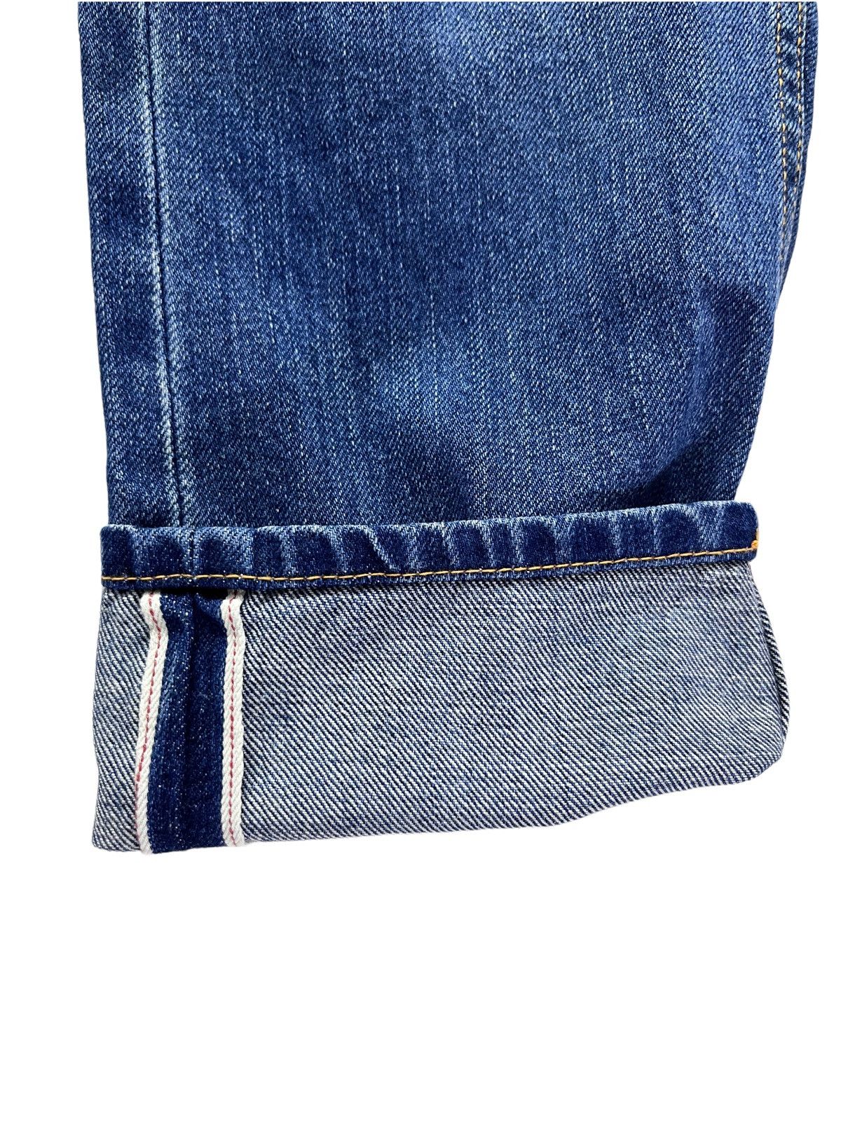 Ne-Net 🔥 NE-NET ISSEY MIYAKE Selvedge Denim Big Pocket Artist Size US 29 - 9 Thumbnail
