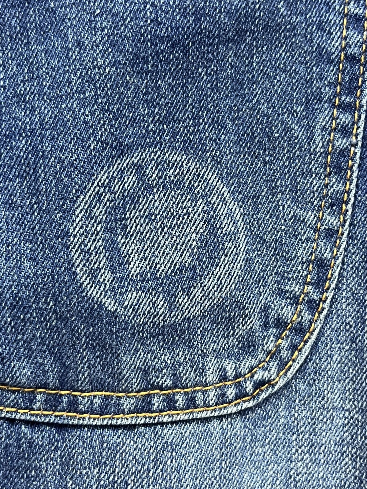 Ne-Net 🔥 NE-NET ISSEY MIYAKE Selvedge Denim Big Pocket Artist Size US 29 - 8 Thumbnail