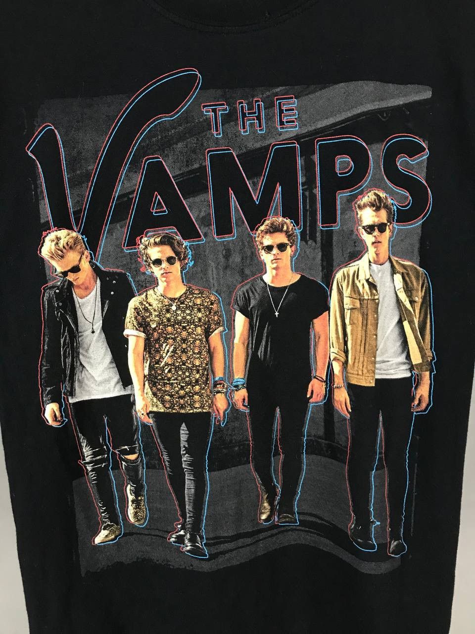 Band Tees × Vintage The Vamps vintage rock band tour tee Size US M / EU 48-50 / 2 - 3 Thumbnail