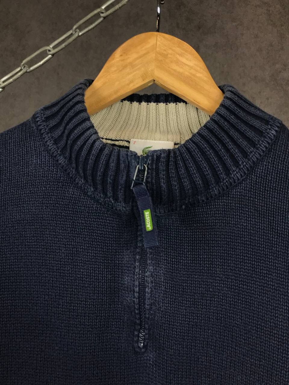 Lacoste × Vintage Lacoste vintage luxury streetwear zip sweater Size US XXL / EU 58 / 5 - 3 Thumbnail