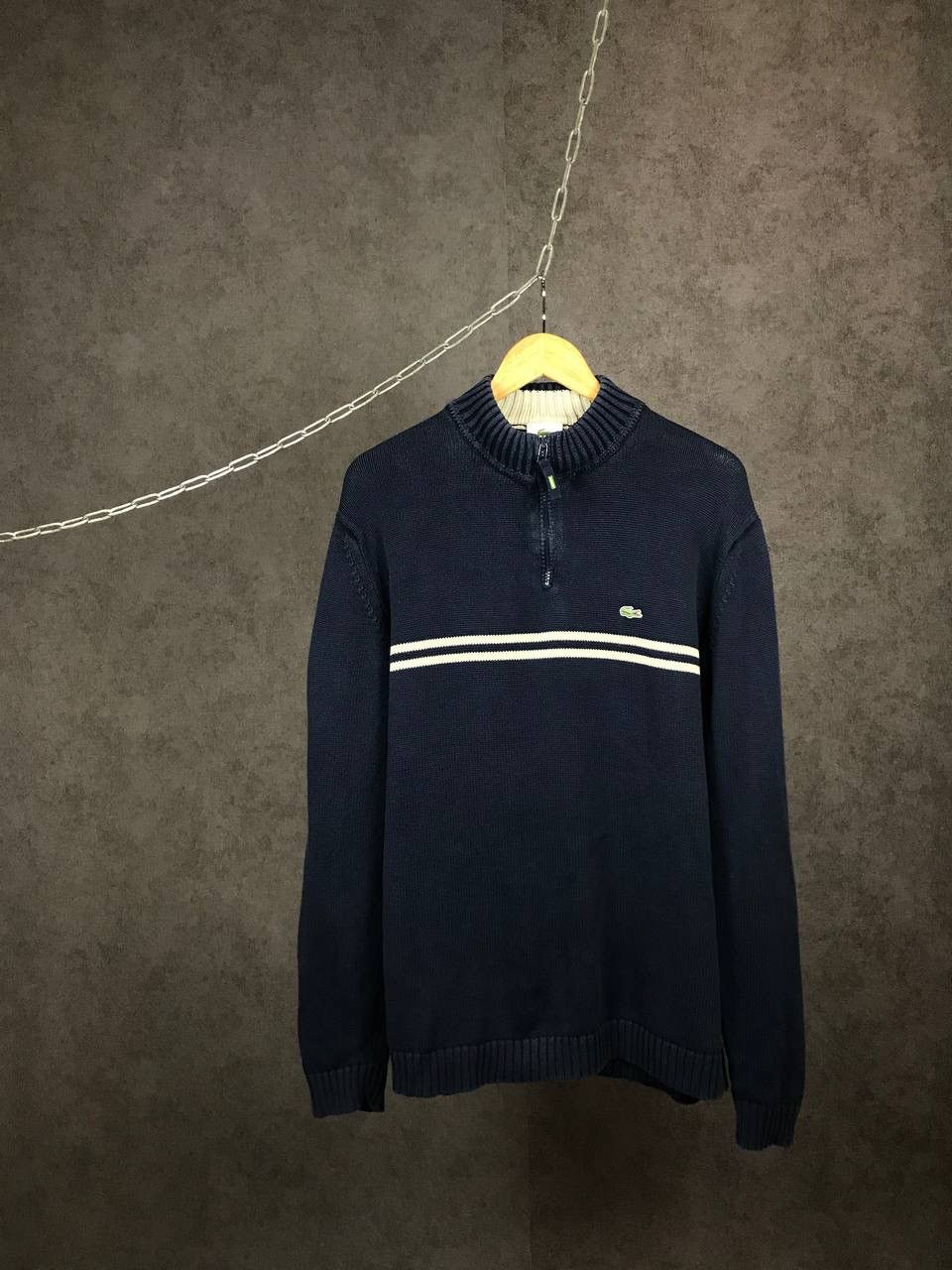 Lacoste × Vintage Lacoste vintage luxury streetwear zip sweater Size US XXL / EU 58 / 5 - 1 Thumbnail