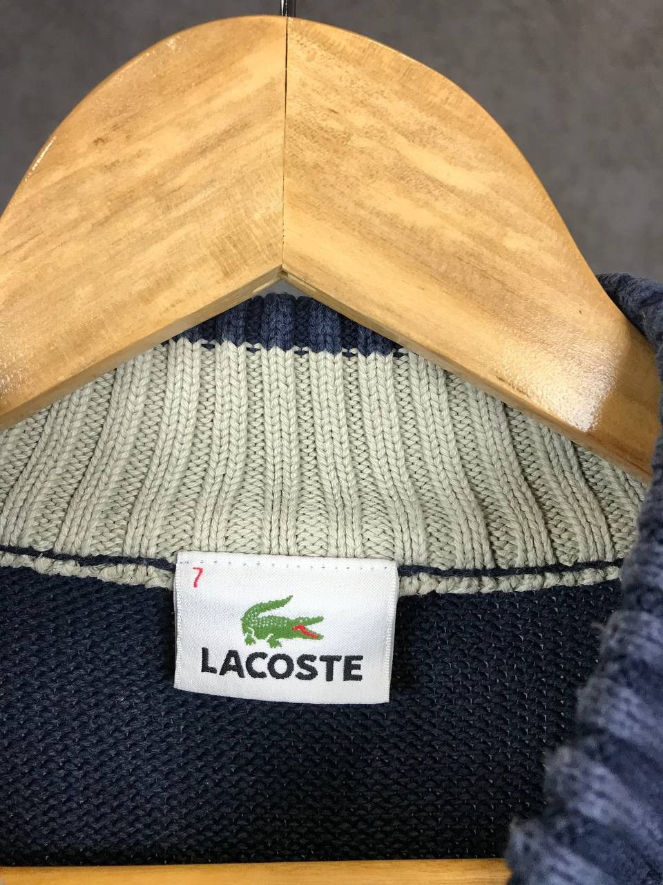 Lacoste × Vintage Lacoste vintage luxury streetwear zip sweater Size US XXL / EU 58 / 5 - 4 Thumbnail