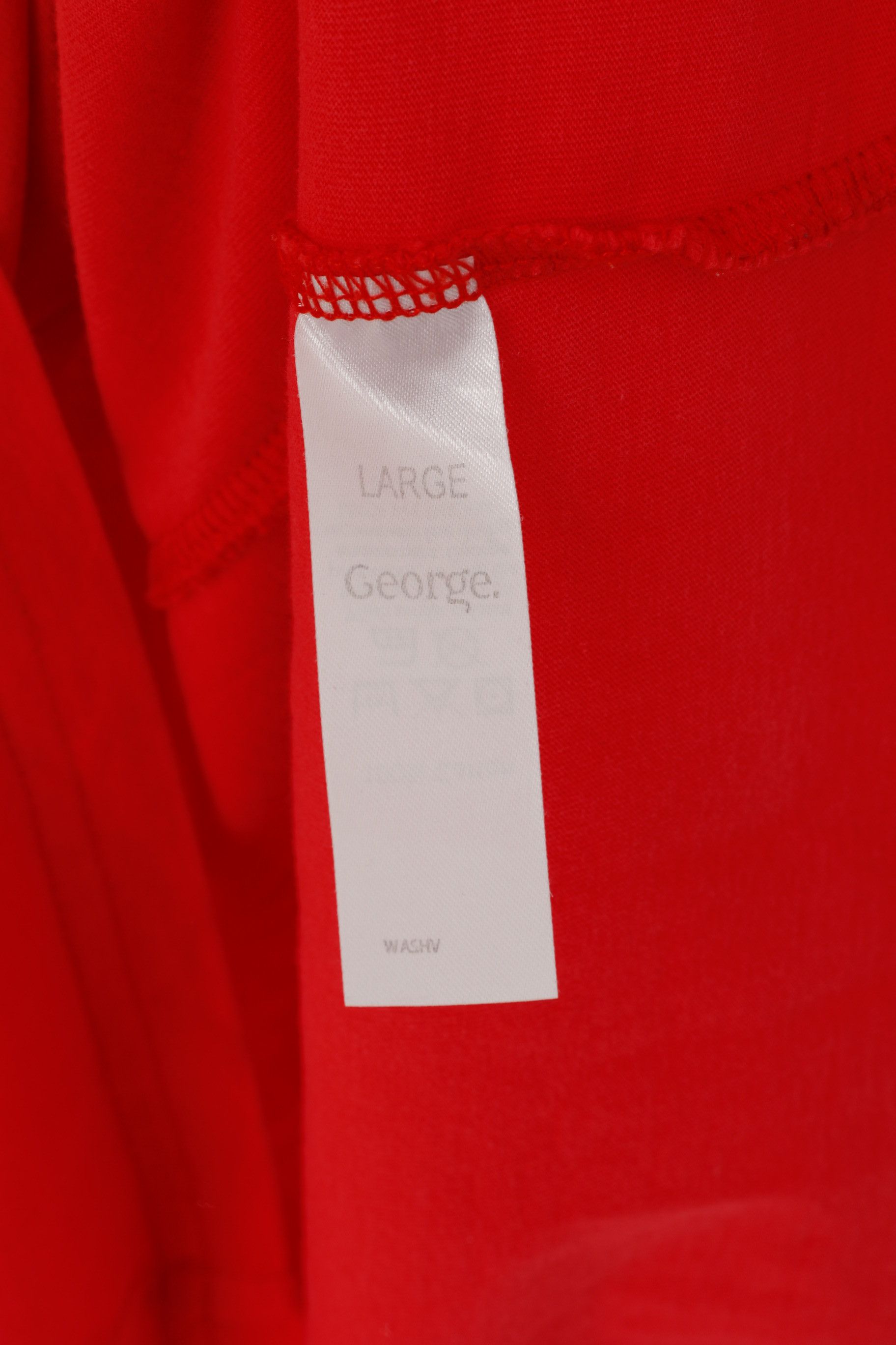 George George The Big Bang Theory Men L T- Shirt Red Bazinga 0805 Size US L / EU 52-54 / 3 - 4 Thumbnail