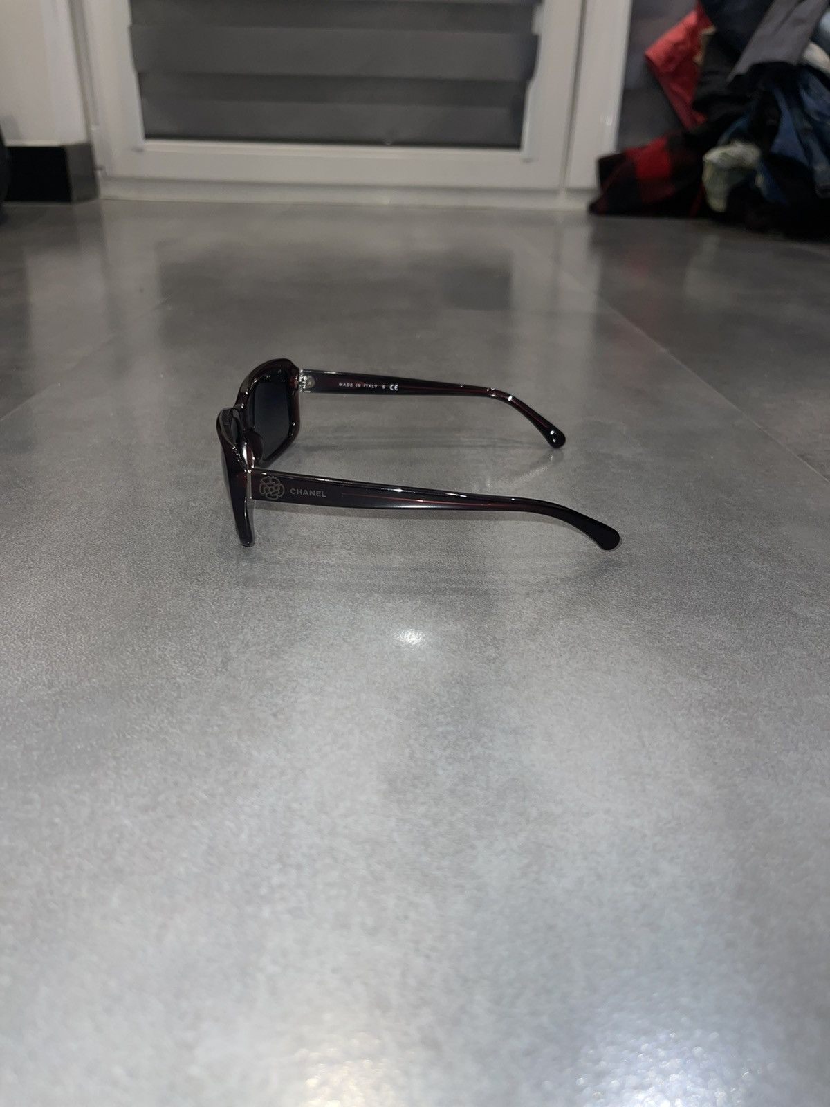 Chanel Chanel 5247 C.539/S6 Dark Red Sunglasses Size ONE SIZE - 5 Thumbnail