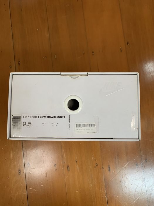 travis scott white af1