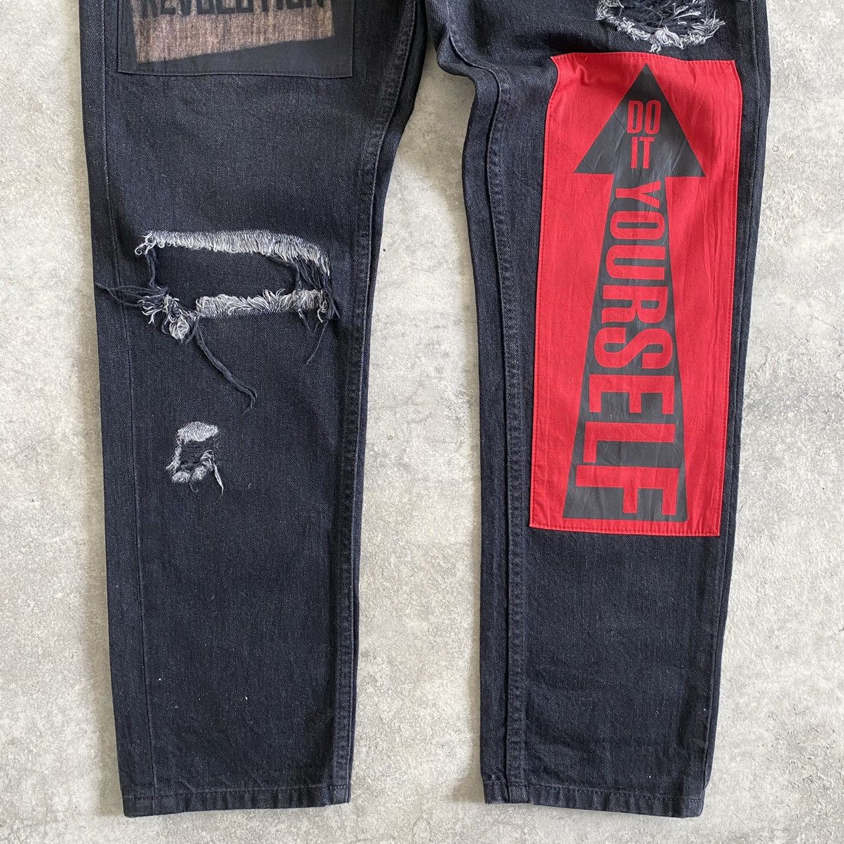 Vivienne Westwood Archive Vivienne Westwood Anglomania Ripped Denim Size 30" / US 8 / IT 44 - 5 Thumbnail