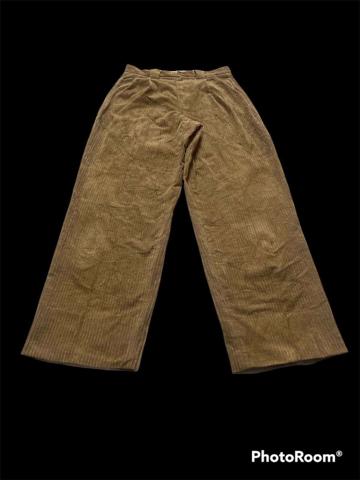 Vintage Vintage KT Pour Homme By Fove Foxes Corduroy Pants Size US 30 / EU 46 - 3 Thumbnail