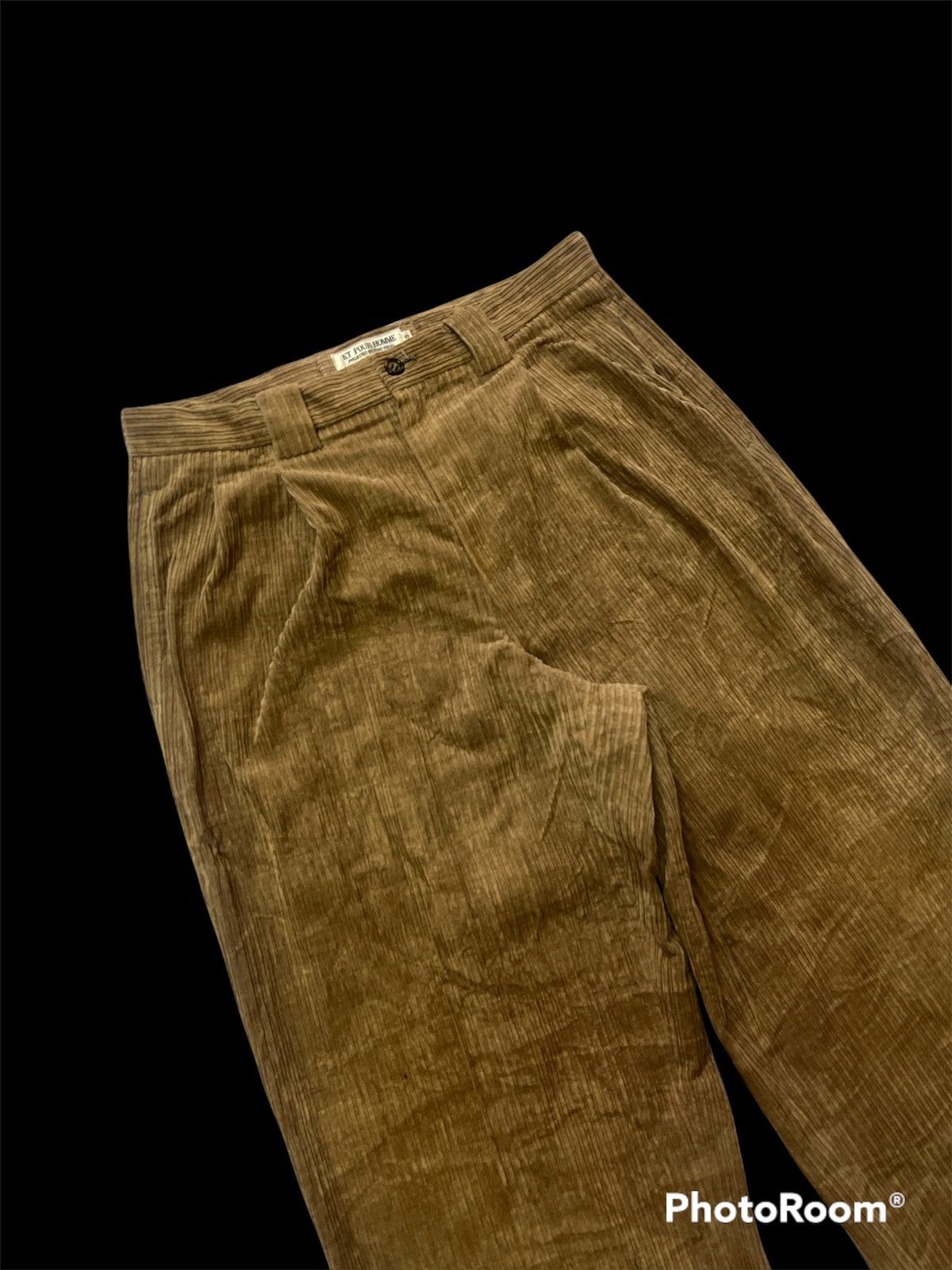 Vintage Vintage KT Pour Homme By Fove Foxes Corduroy Pants Size US 30 / EU 46 - 4 Thumbnail