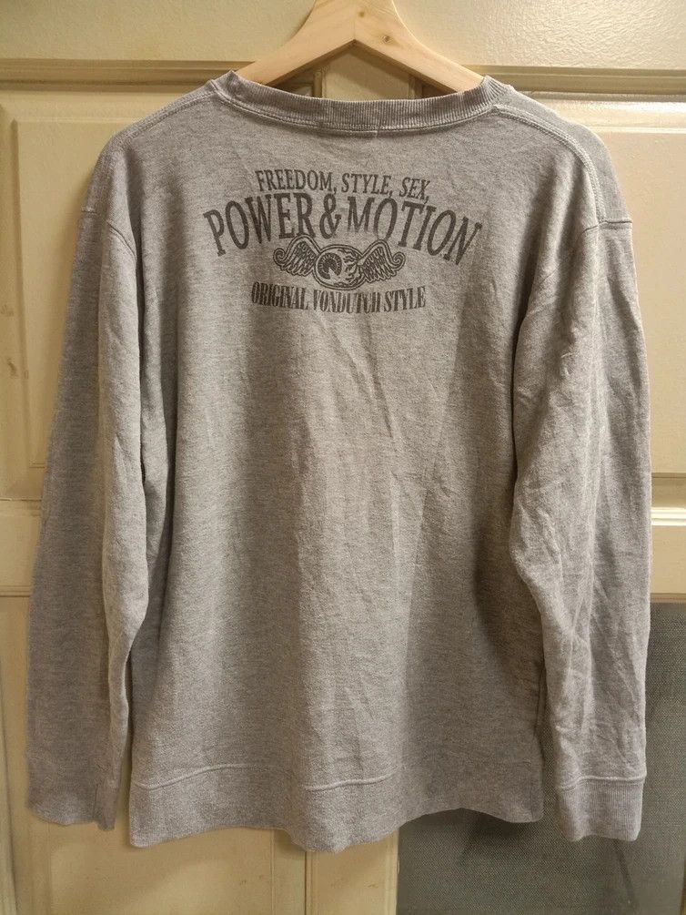 Von Dutch vintage sweatshirt von dutch skulls Size US M / EU 48-50 / 2 - 2 Thumbnail