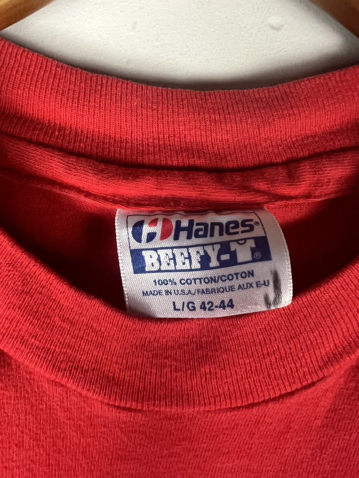 Hanes Vintage Hanes Beefy Pocket Tee Size US M / EU 48-50 / 2 - 4 Thumbnail