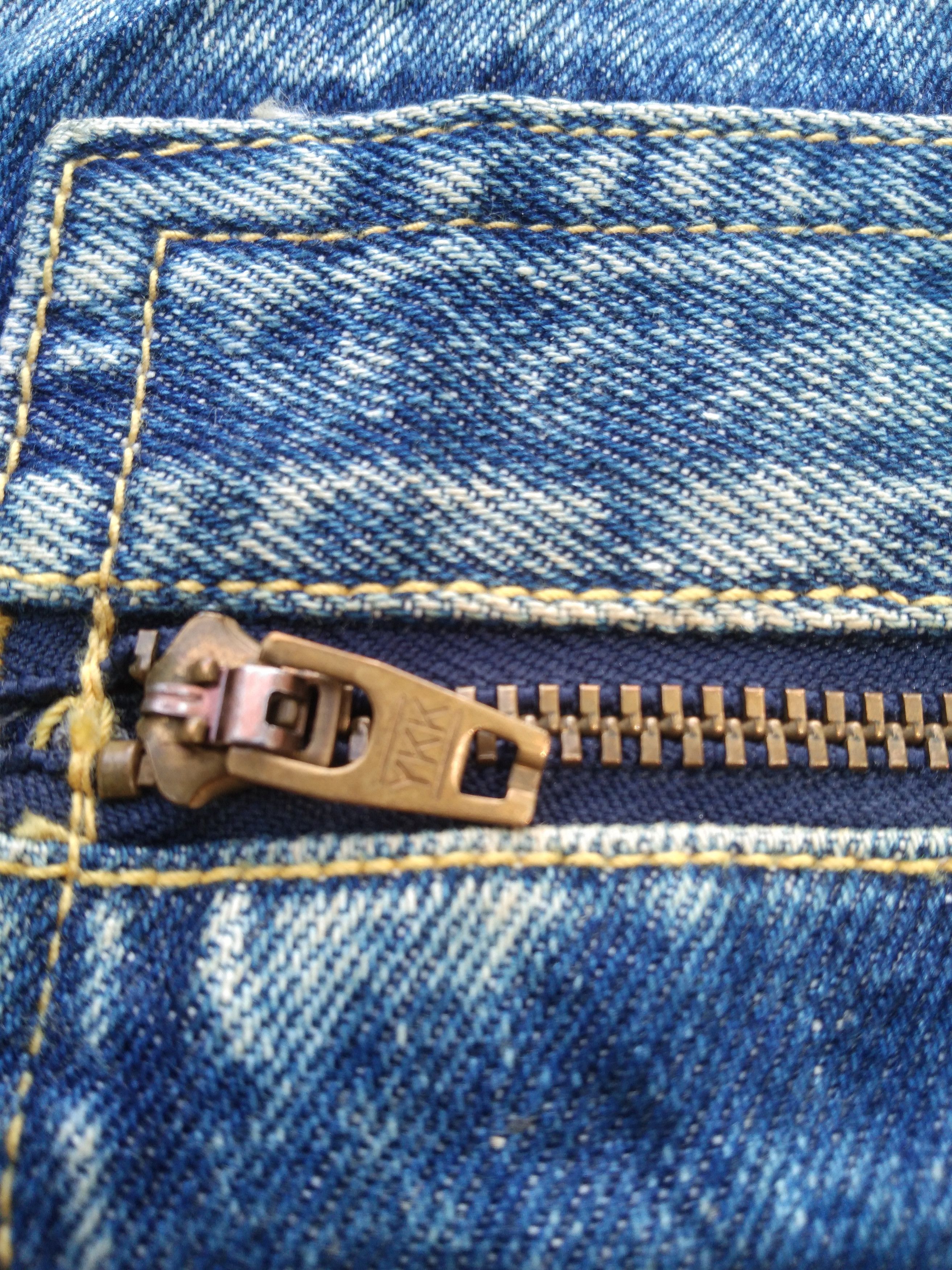 Japanese Brand × Vintage VINTAGE BORDERLESS MEN'S DENIM VEST JACKET Size US M / EU 48-50 / 2 - 3 Thumbnail