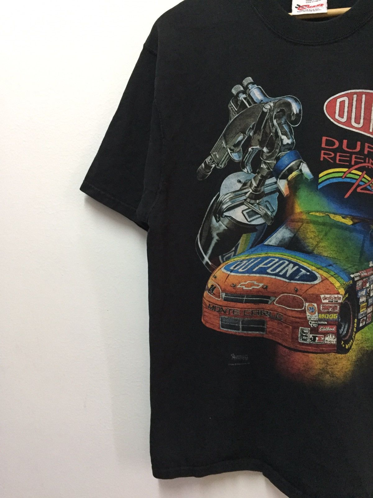 Vintage Vintage 90s Dupont Refinish Racing Car Tee.Chase Race wear Size US L / EU 52-54 / 3 - 5 Thumbnail