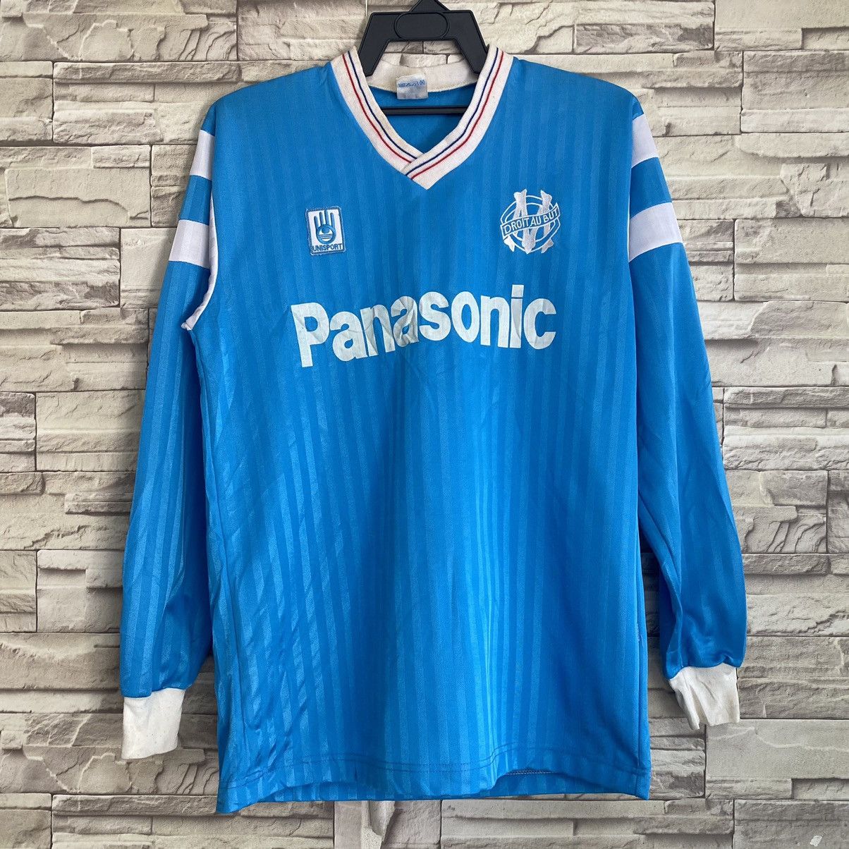 Vintage Vintage Olympique de Marseille Jersey 1990 Bootleg Size US S / EU 44-46 / 1 - 3 Thumbnail